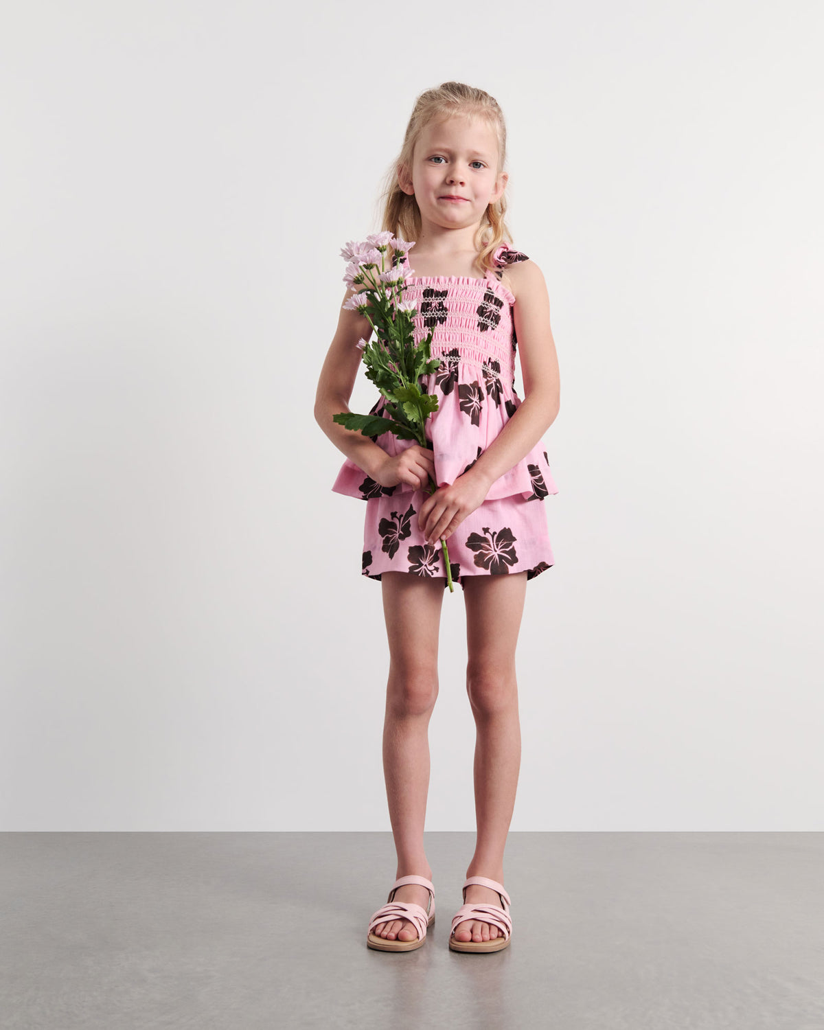 Junior Bobbi Shirred Top