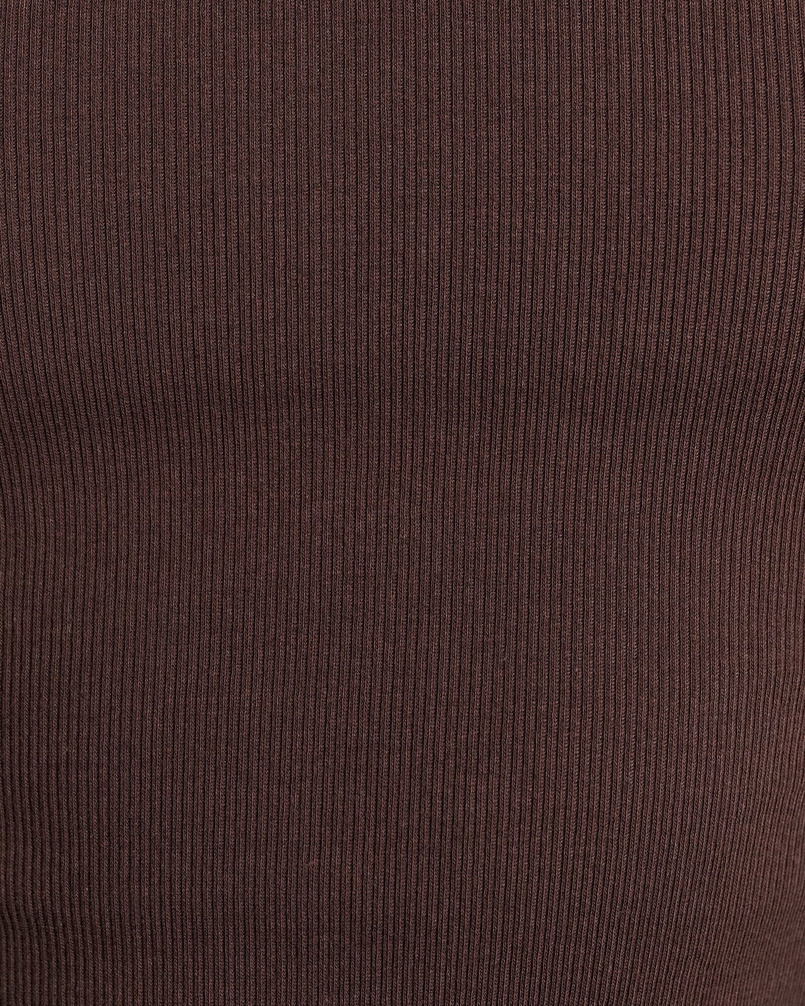 JAG kate contrast scoop tank darkchocolate