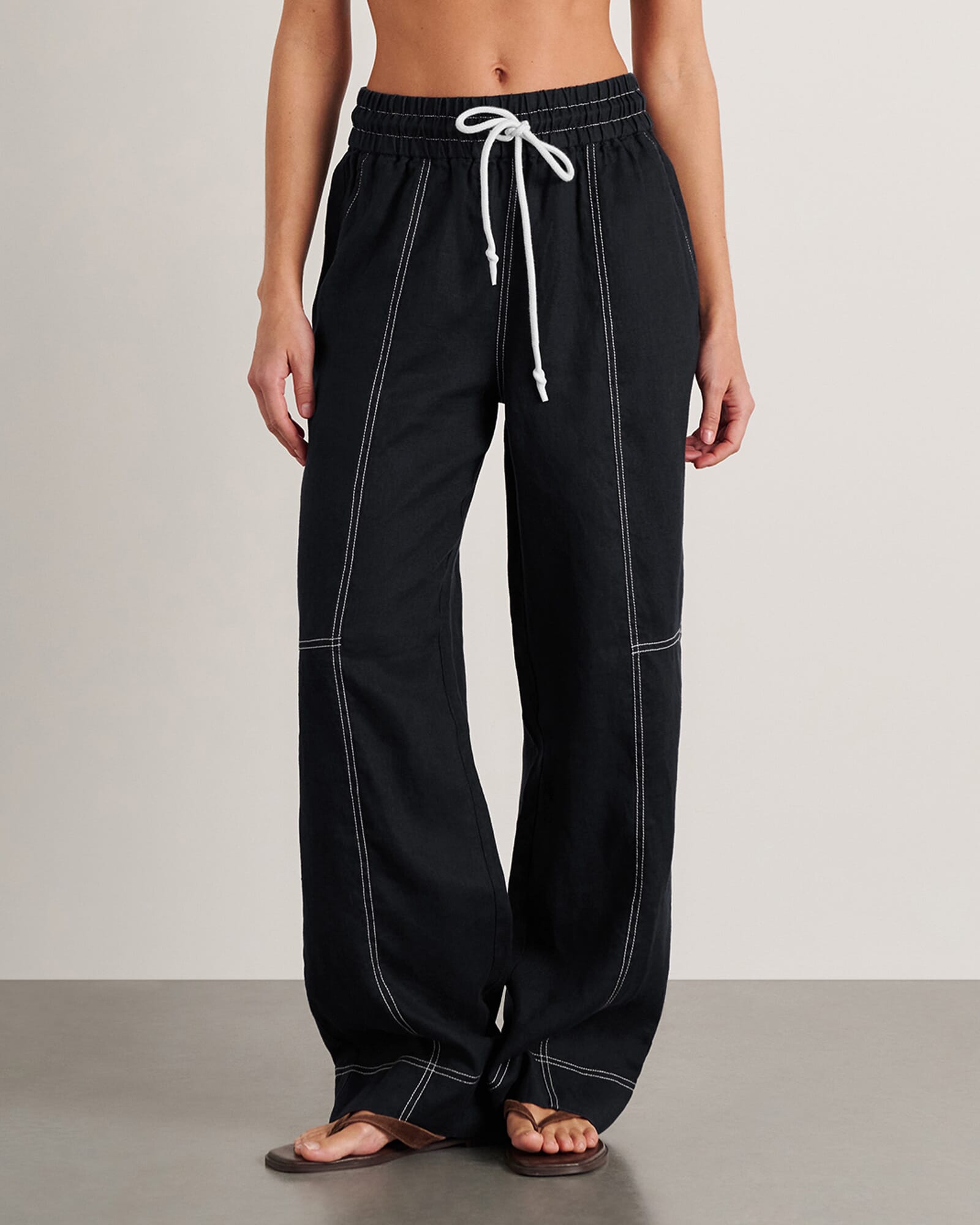 JAG gigi relaxed pant black