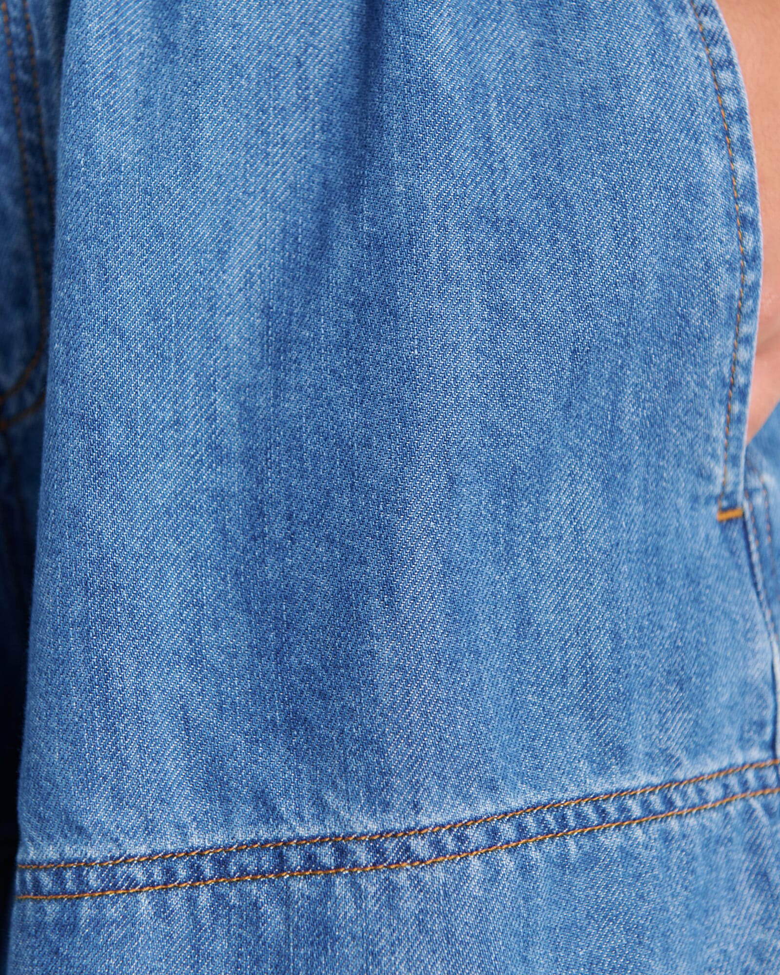 Loe Denim Pull On Short