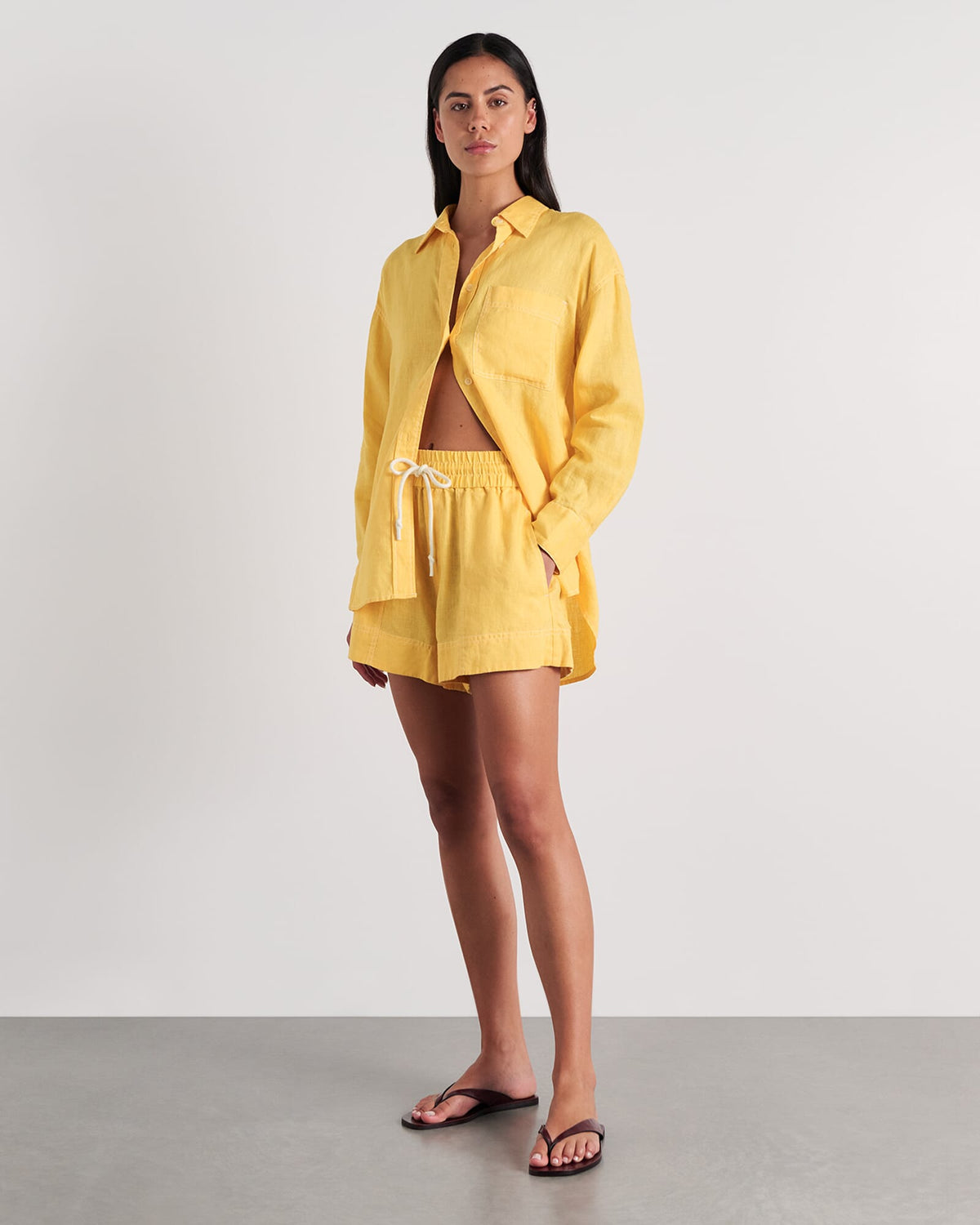 Gigi Linen Relaxed Shirt