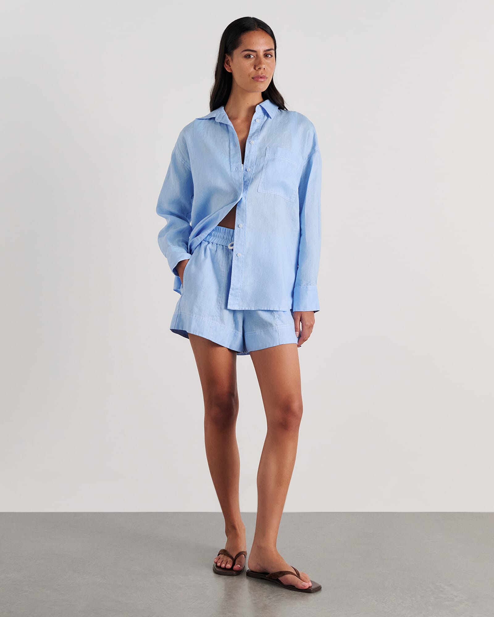 Gigi Linen Relaxed Shirt