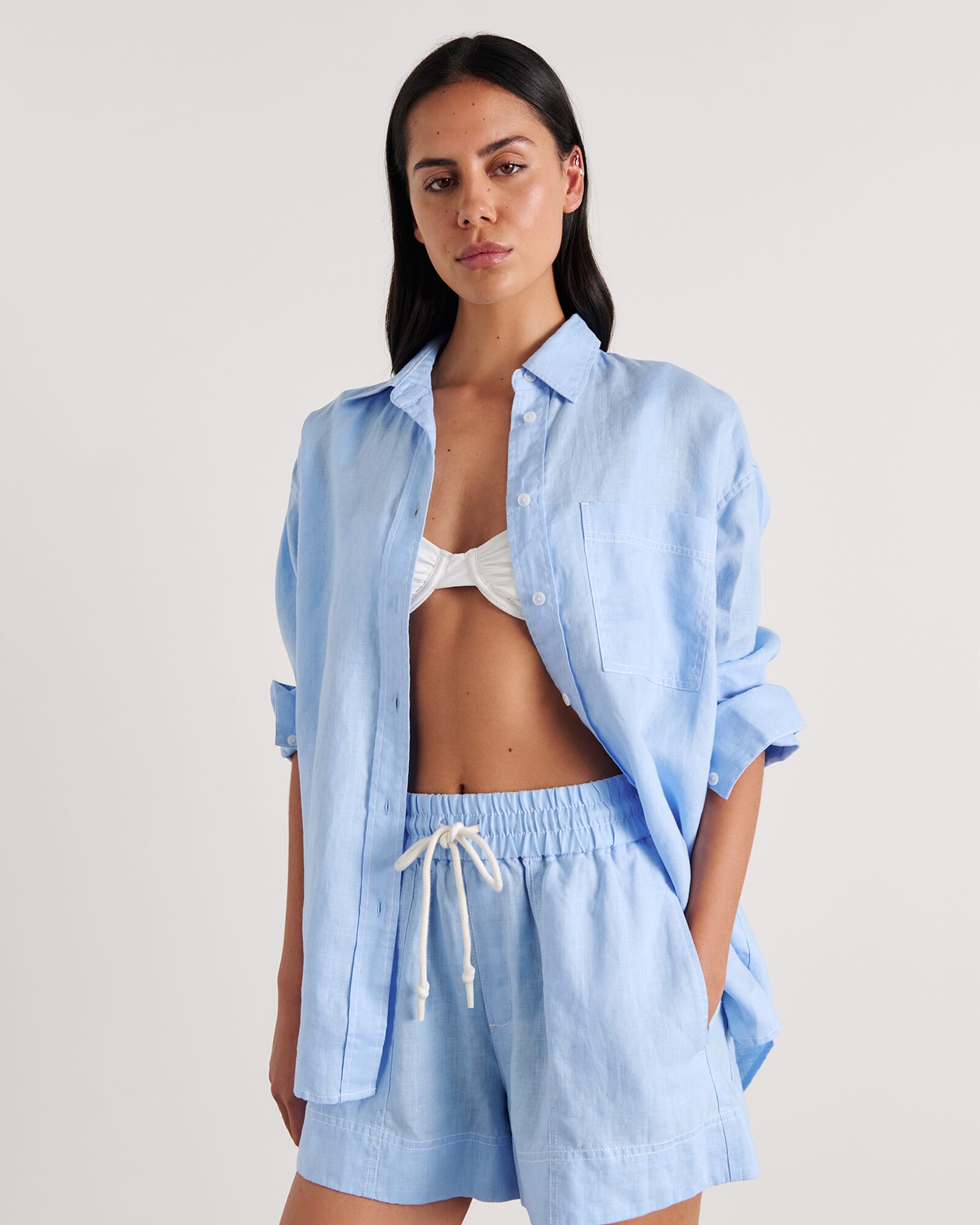 Gigi Linen Relaxed Shirt