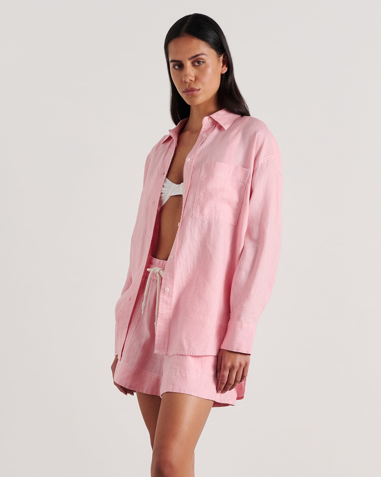 Gigi Linen Relaxed Shirt