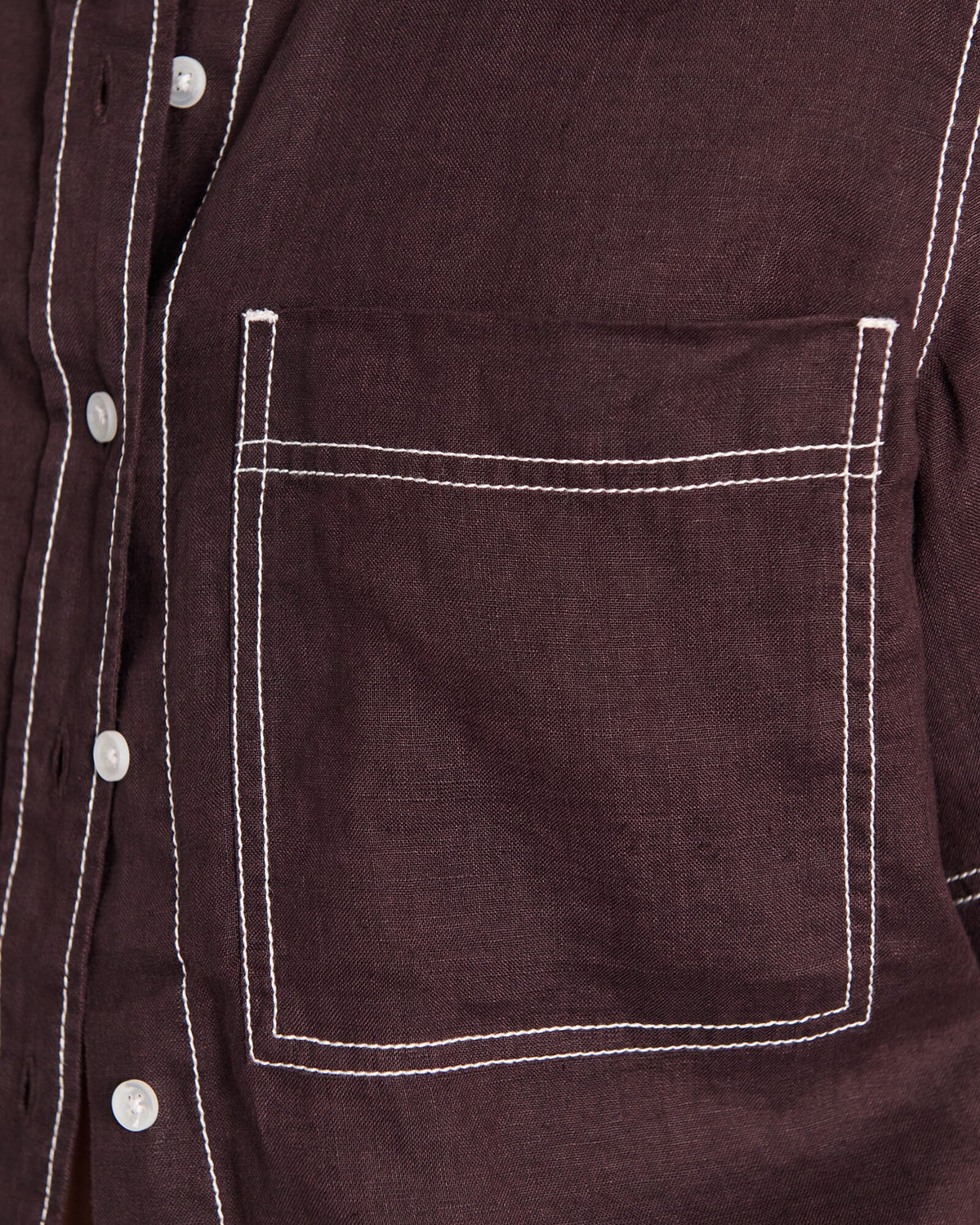 Gigi Linen Relaxed Ss Shirt