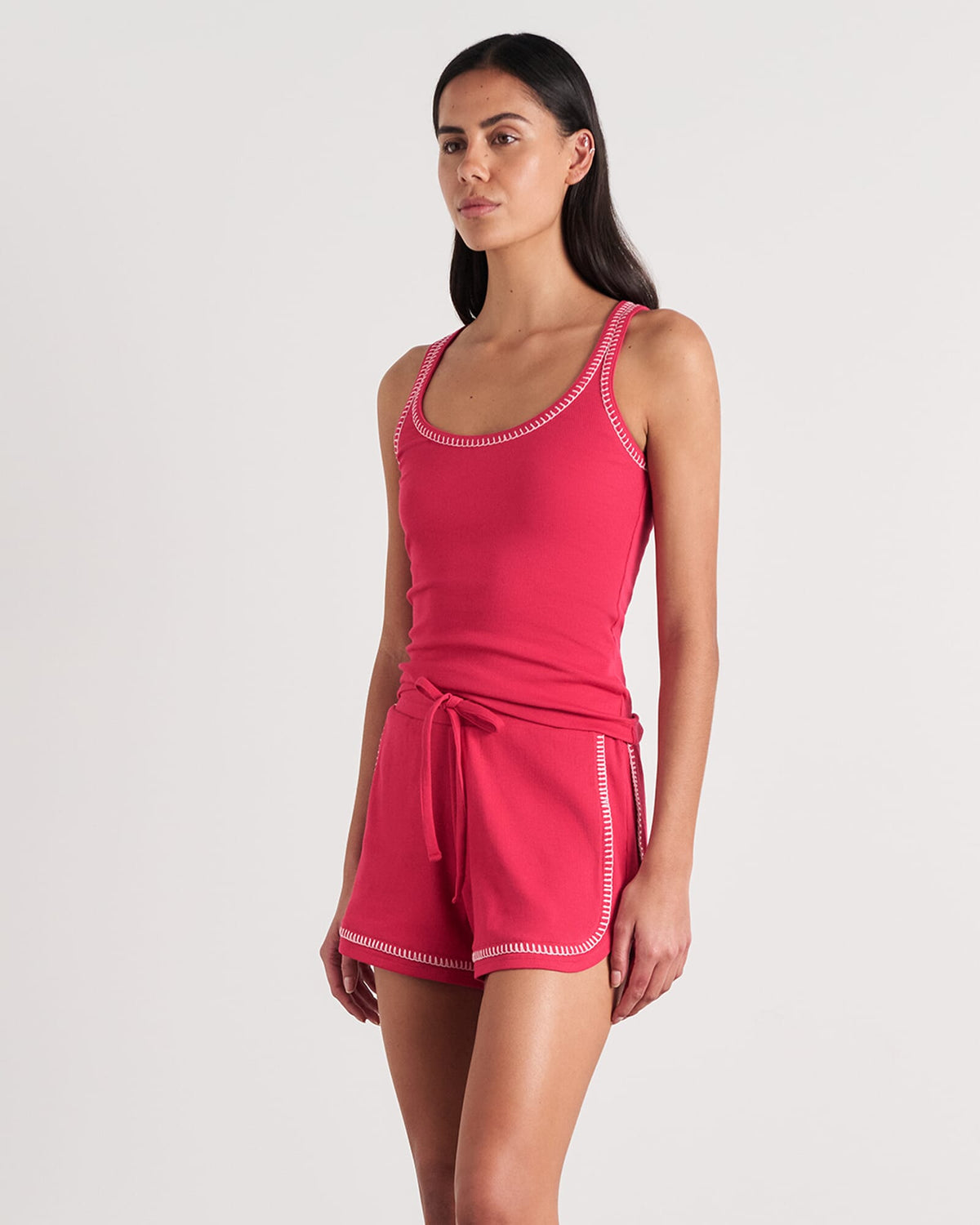 Celina Blanket Stitch Tank