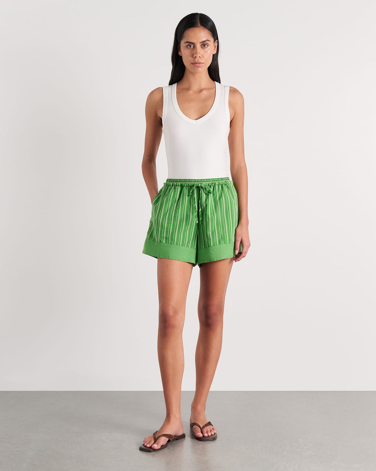 Etta Stripe Short