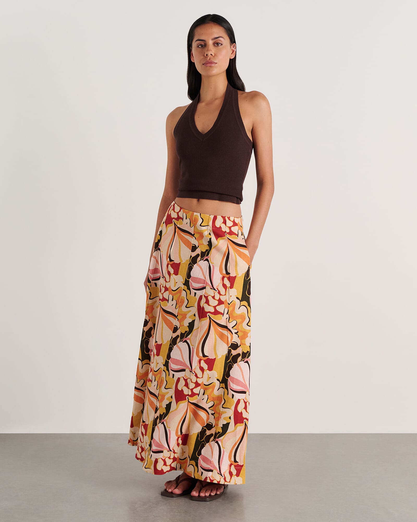 Lila Maxi Skirt