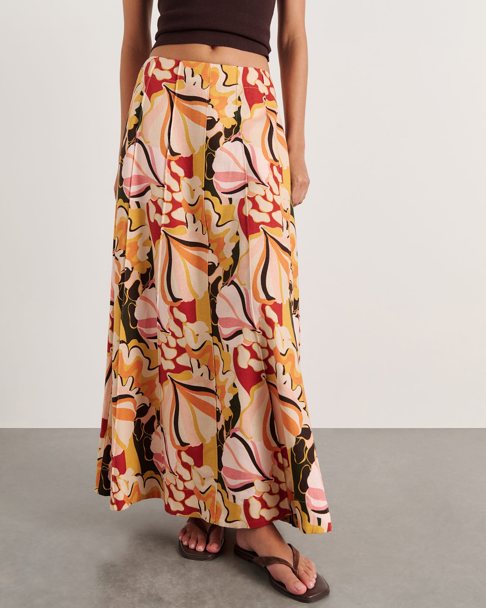 Lila Maxi Skirt