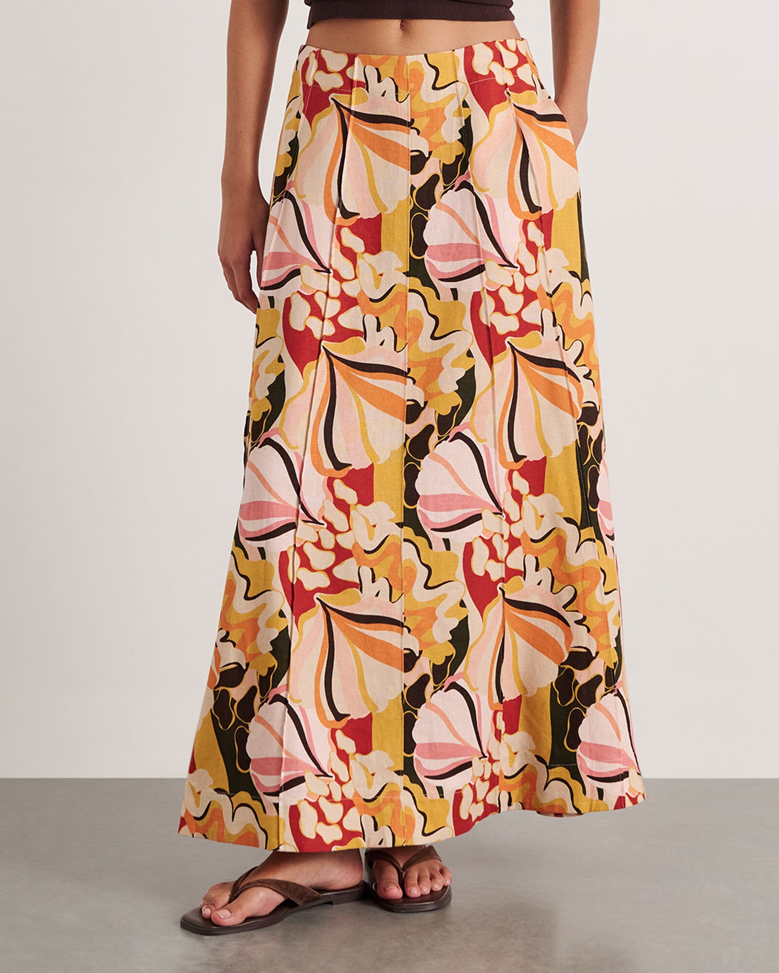 Lila Maxi Skirt