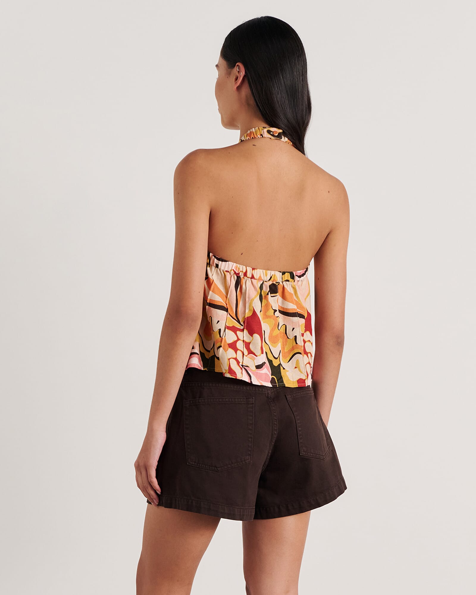 Lila Halter Top