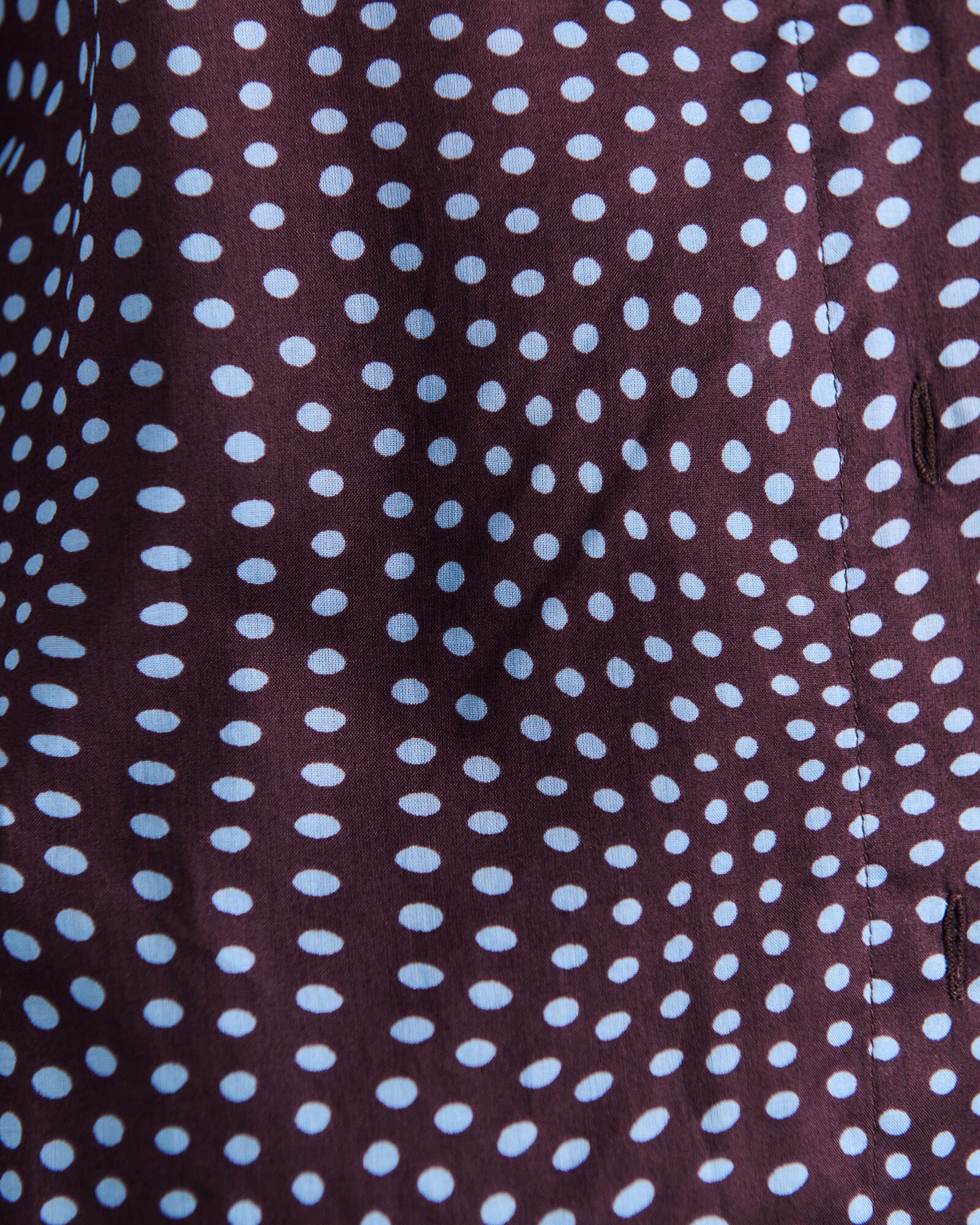 JAG ania spot long sleeve shirt brownmulti