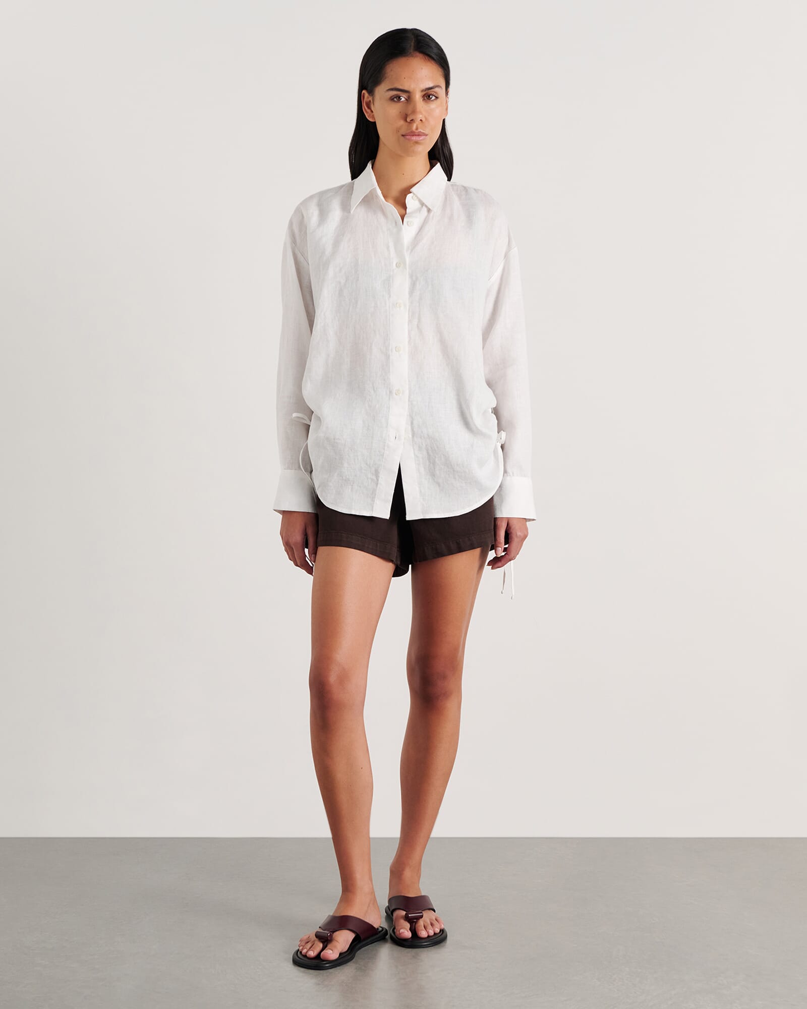 Zuri Side Tie Shirt