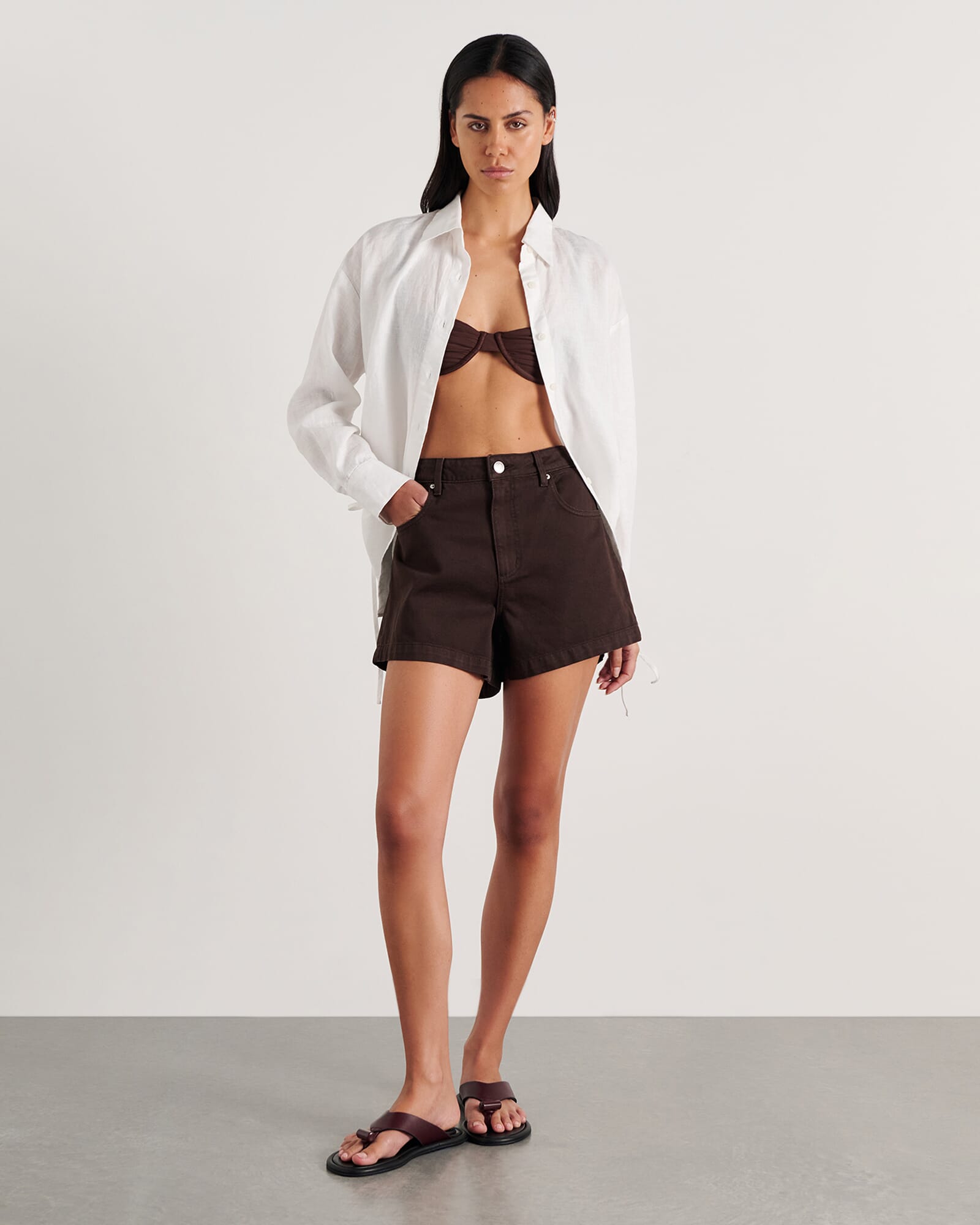 Zuri Side Tie Shirt