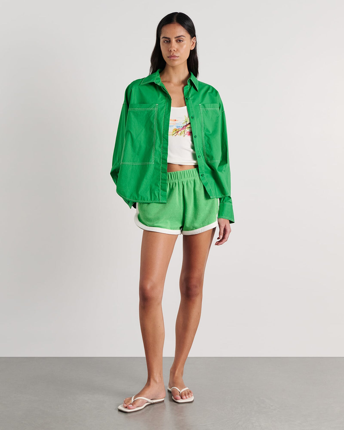 Ally Poplin Shirt