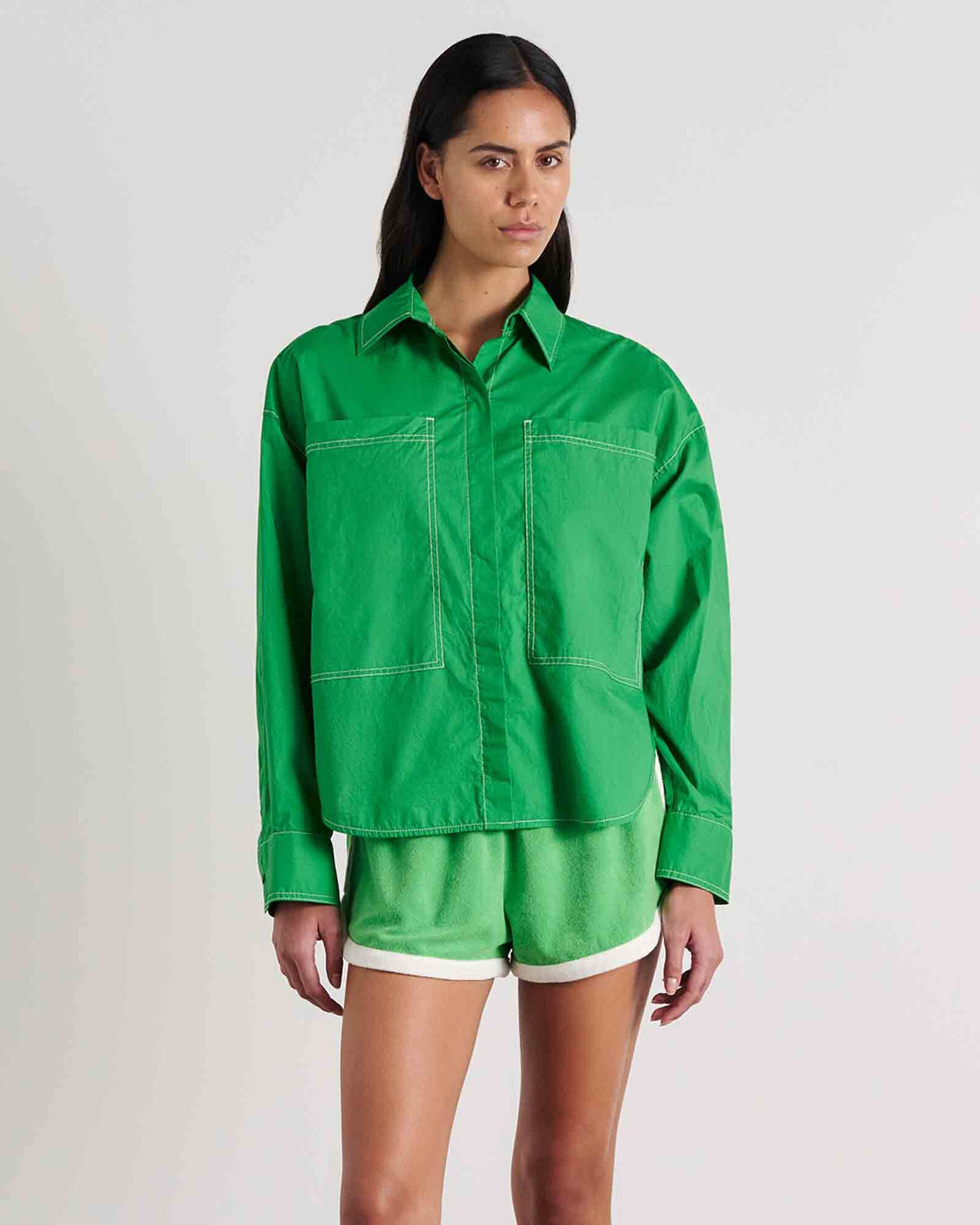 Ally Poplin Shirt