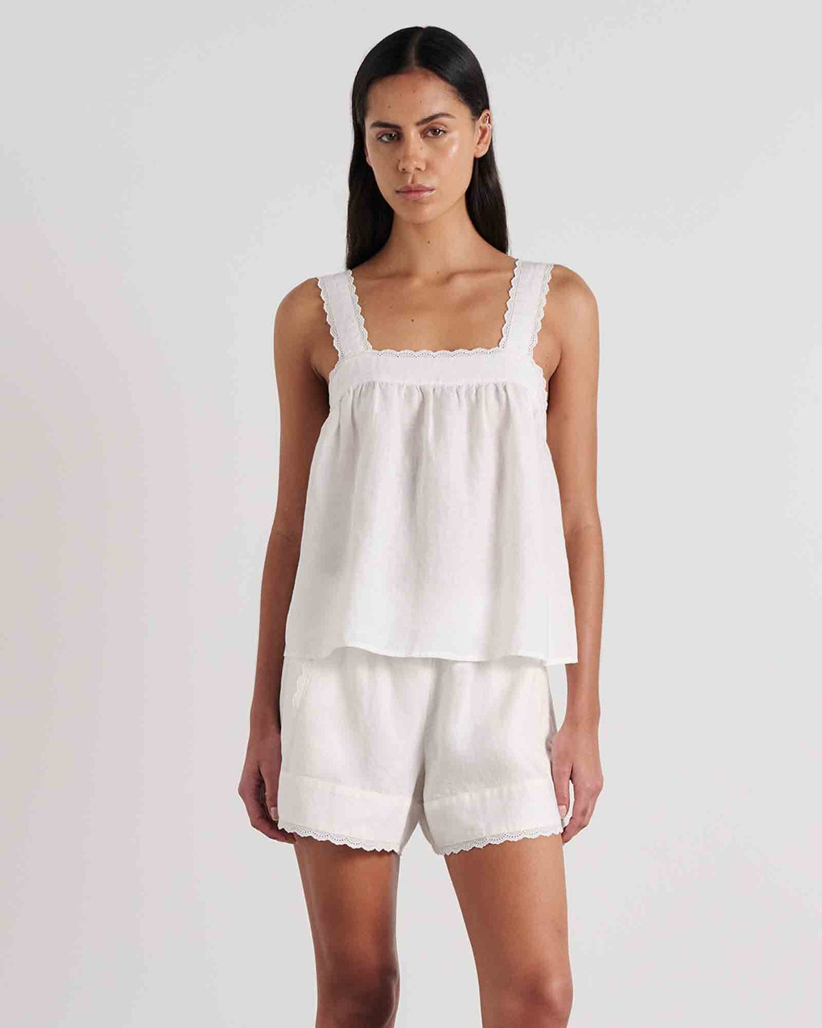 Olivia Linen Top