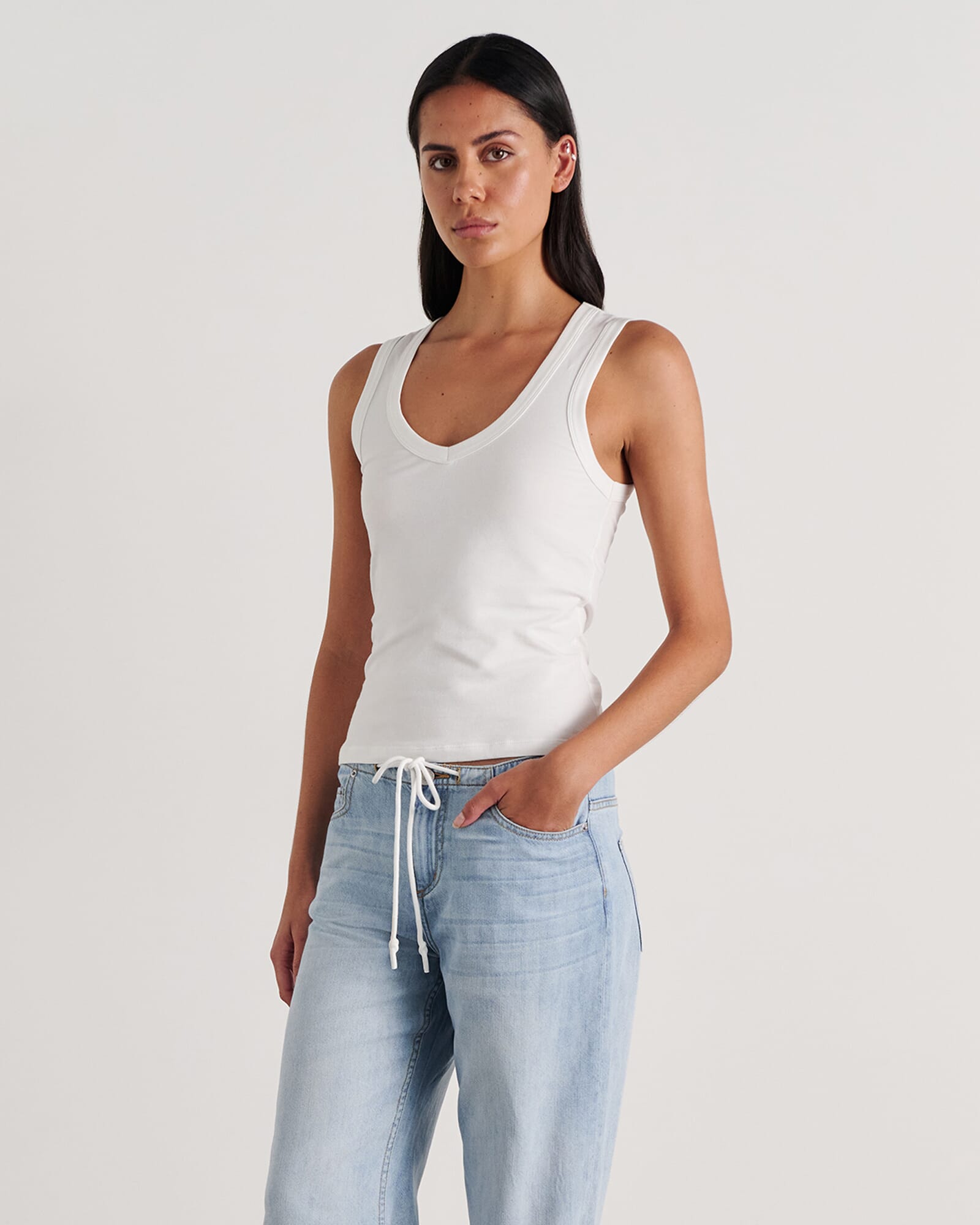 Dakota V Neck Tank