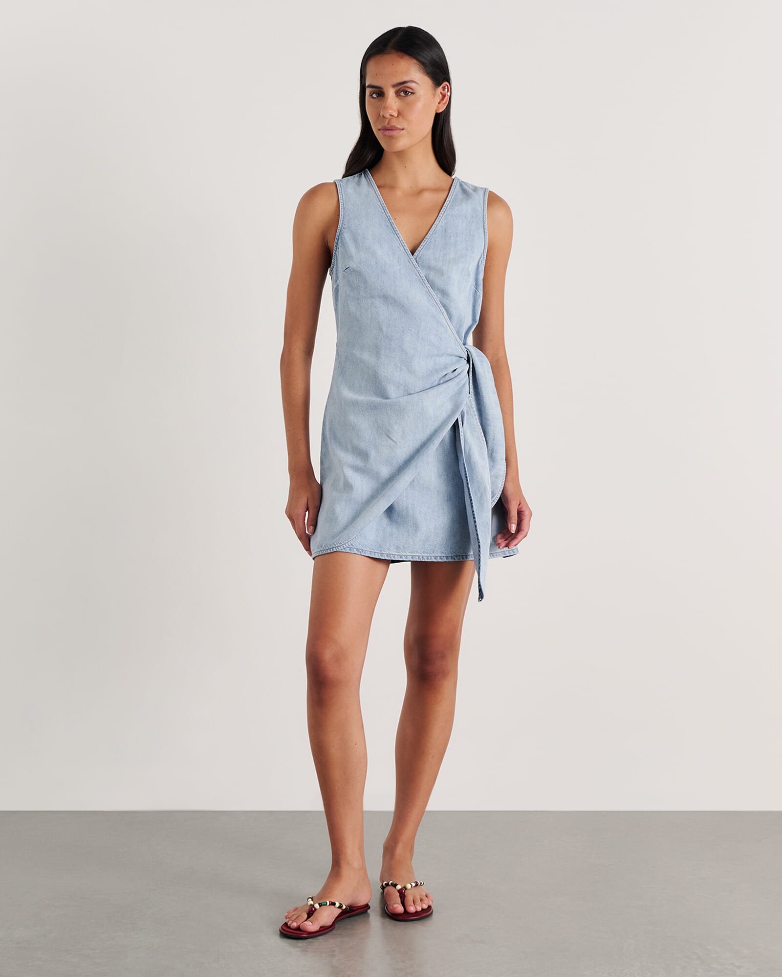 Loe Wrap Mini Dress