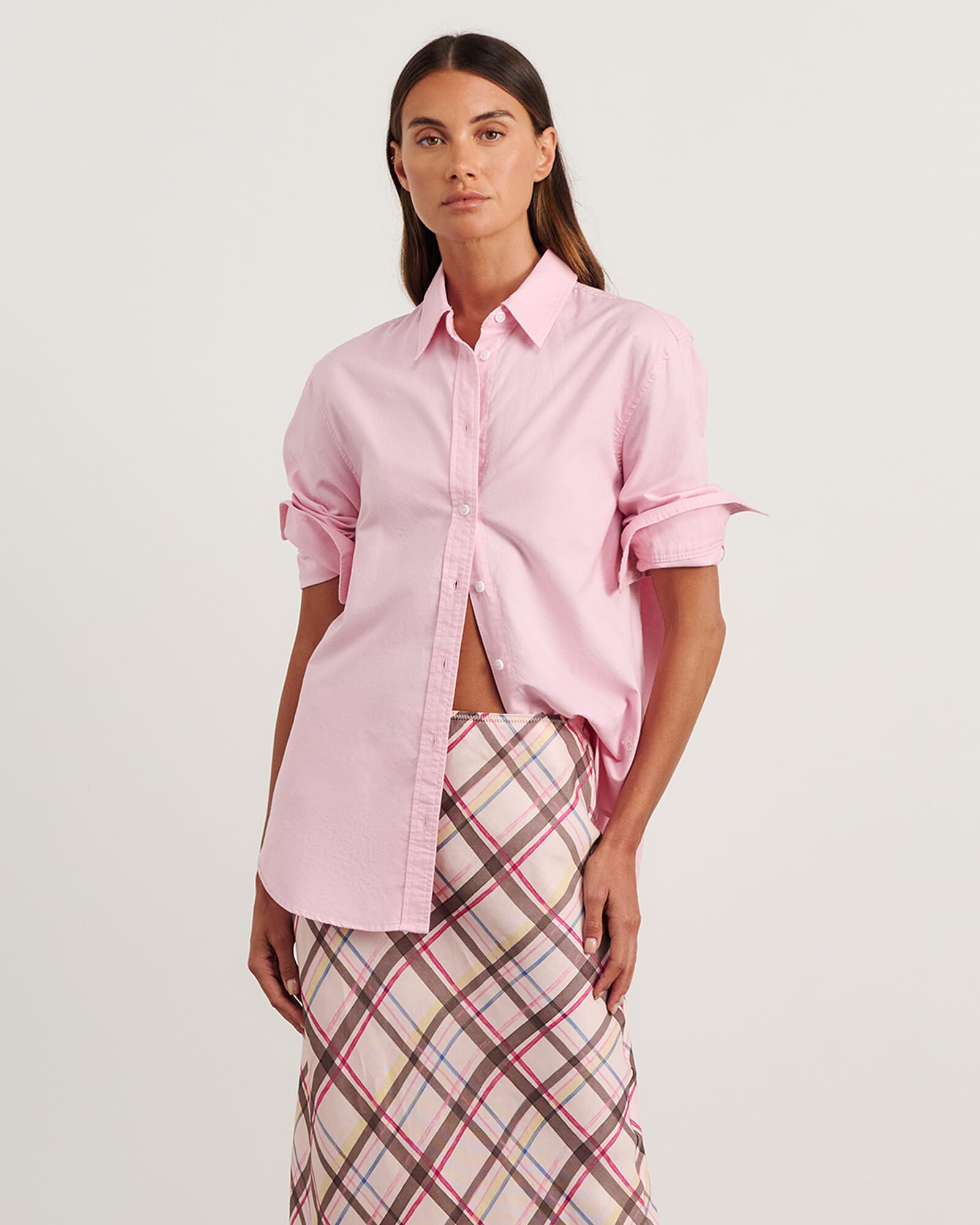 JAG oxford shirt pinkfrost