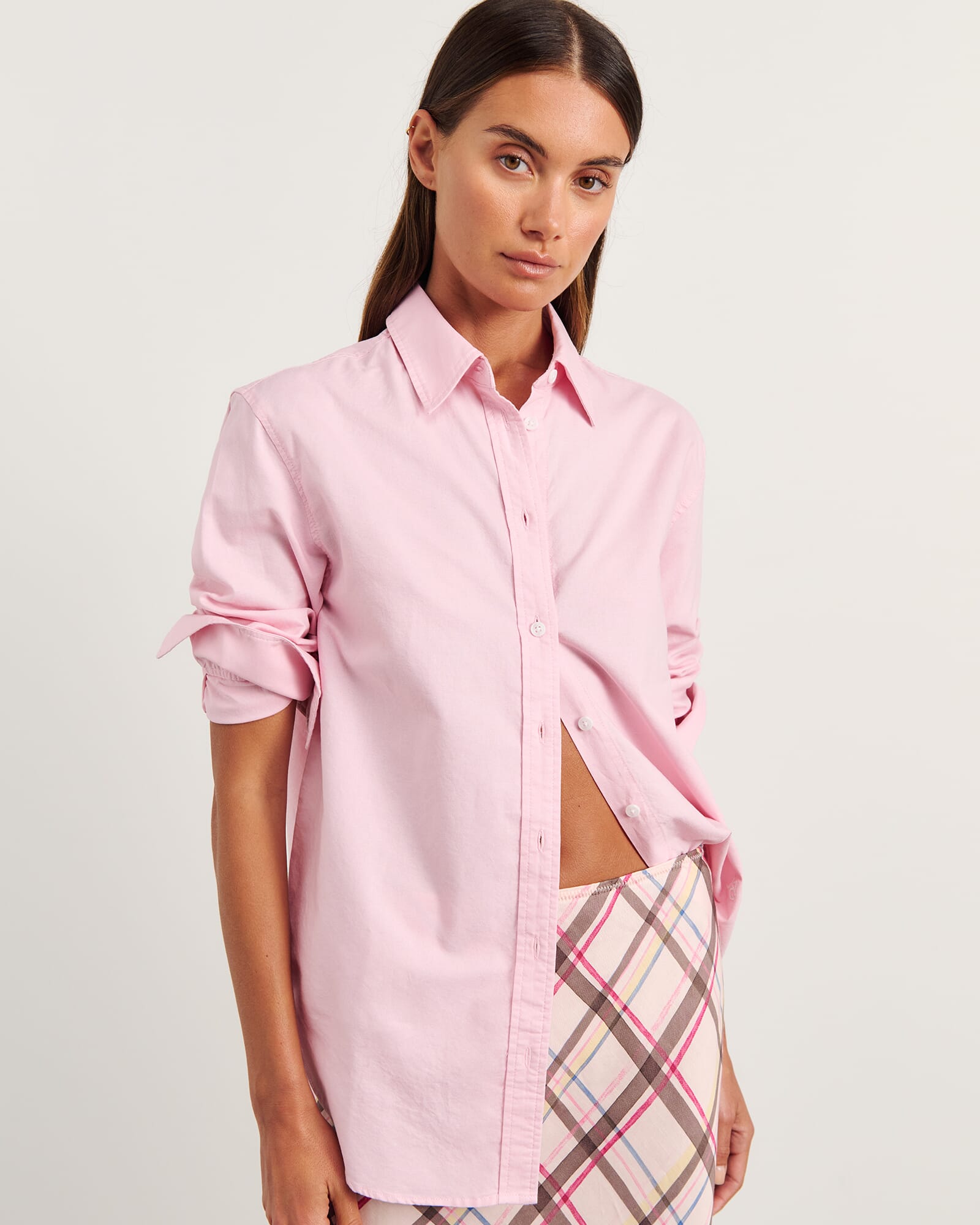 JAG oxford shirt pinkfrost