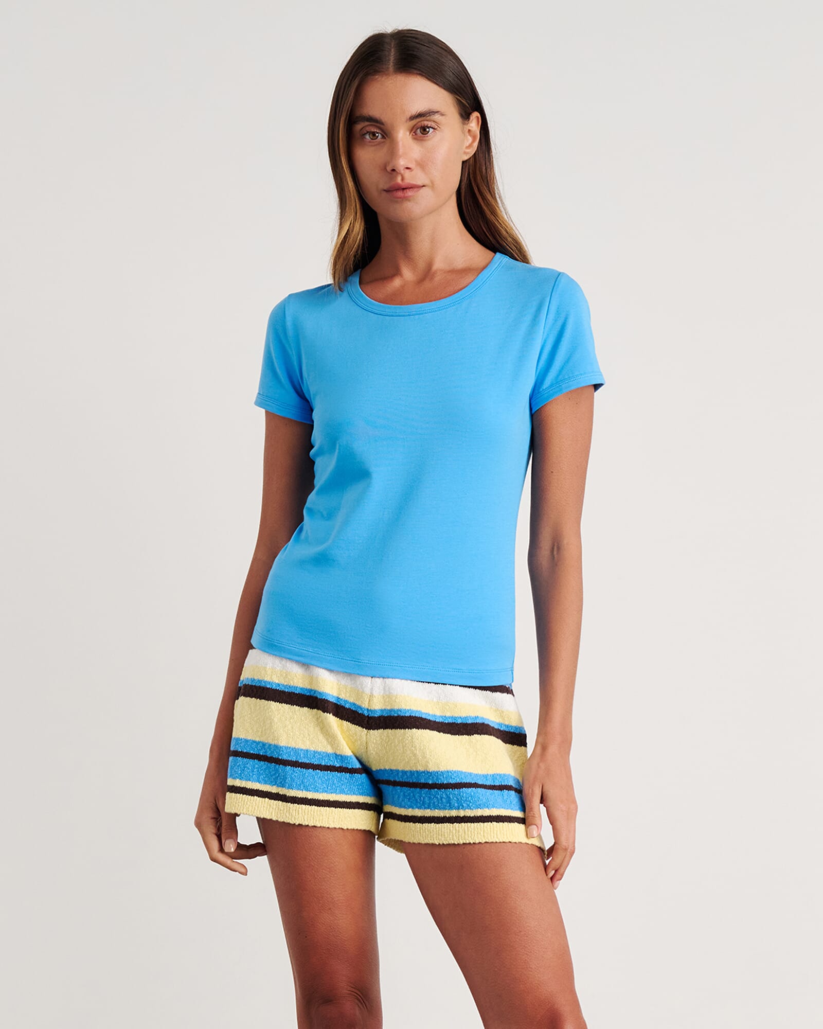 JAG dakotah baby tee belleblue