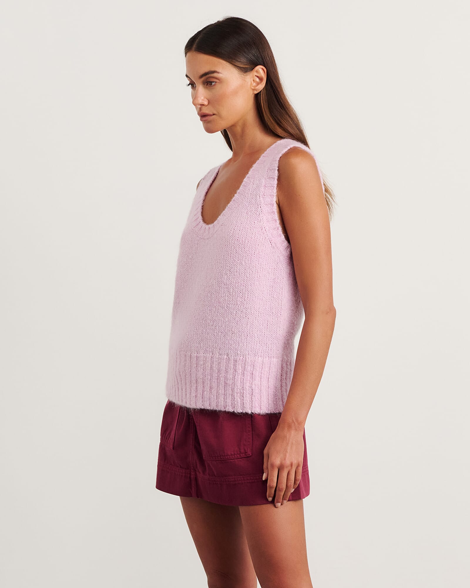 JAG lily vest pinkfrost