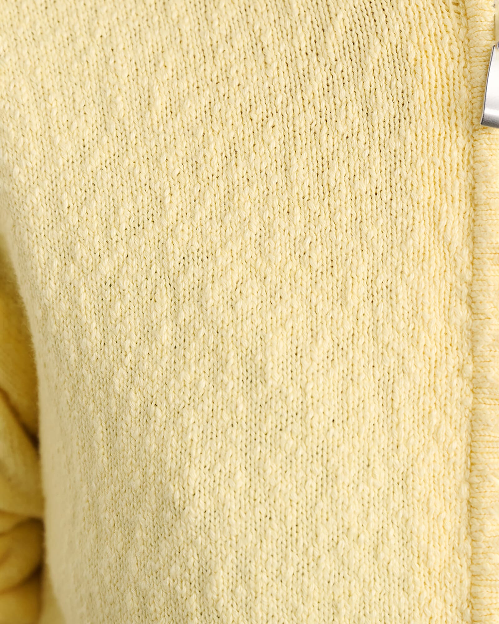JAG arden zip knit cardigan lemonsorbet