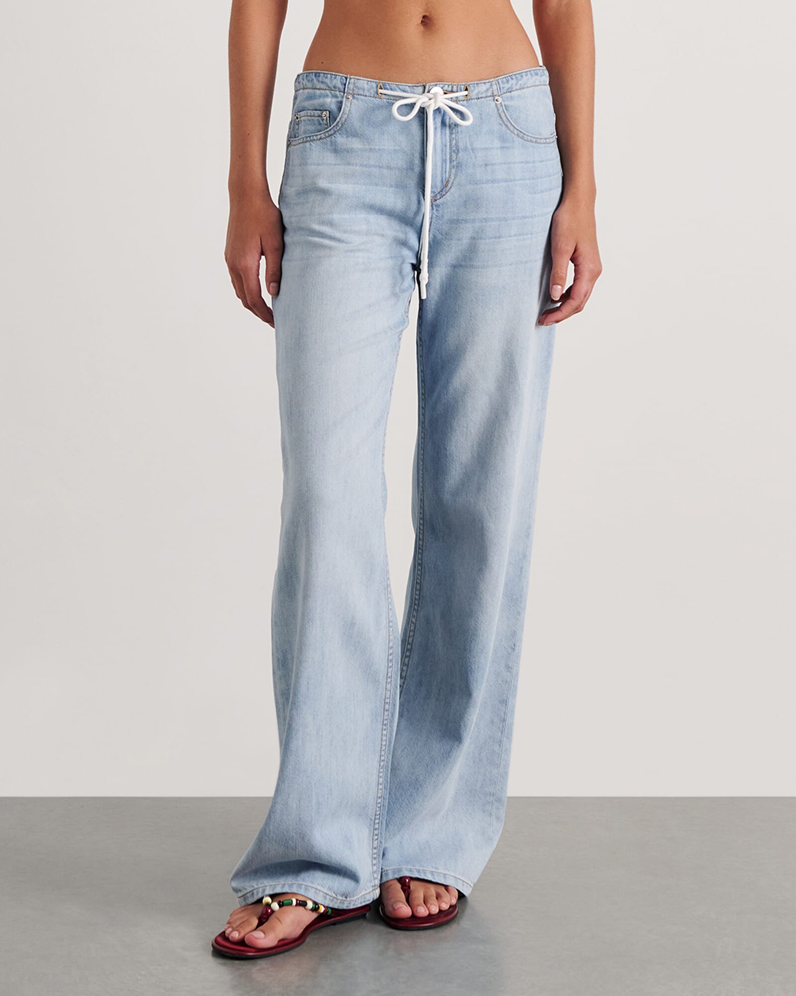 Loe Tie Waist Jean