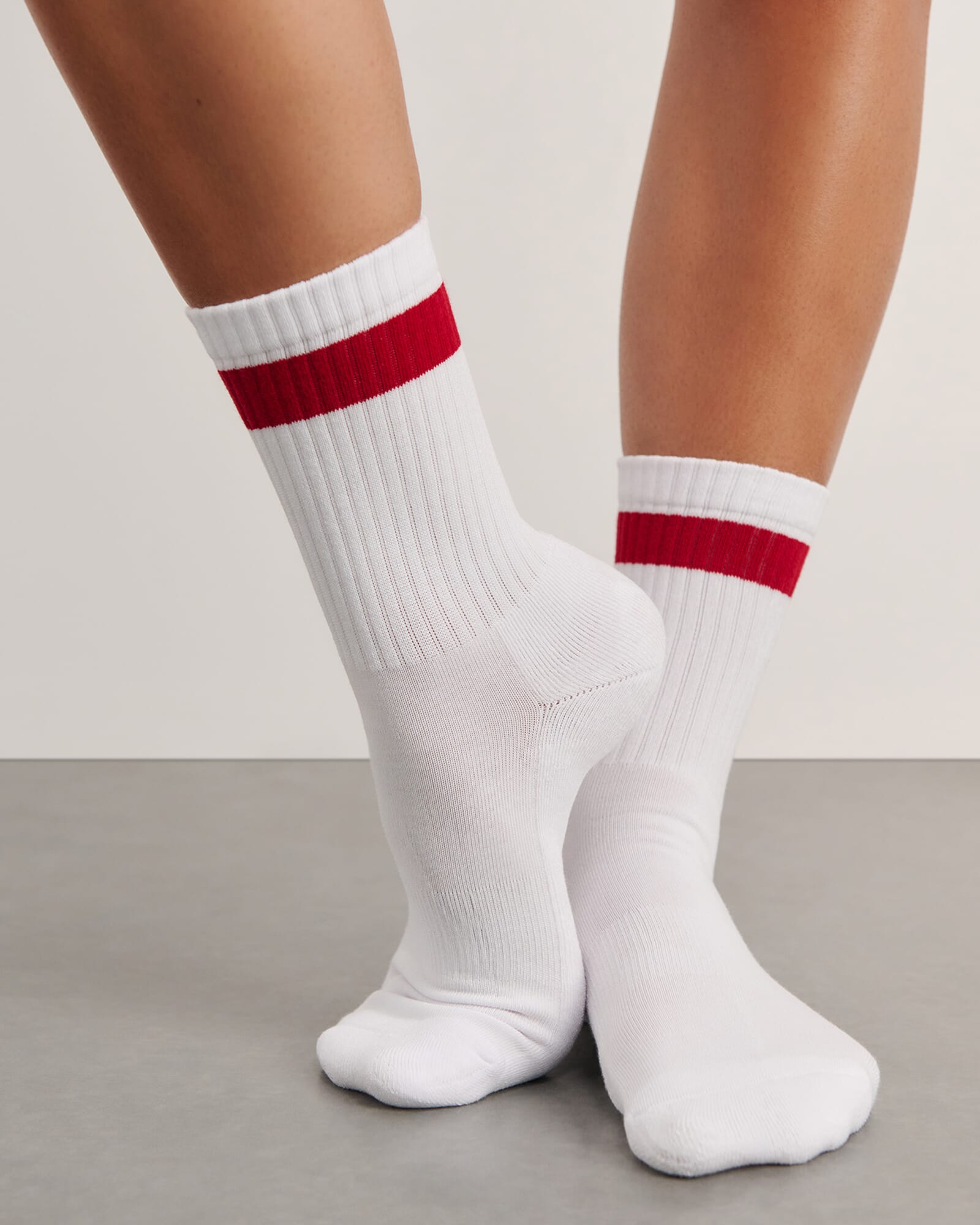 JAG jag embroidered sport sock whitered