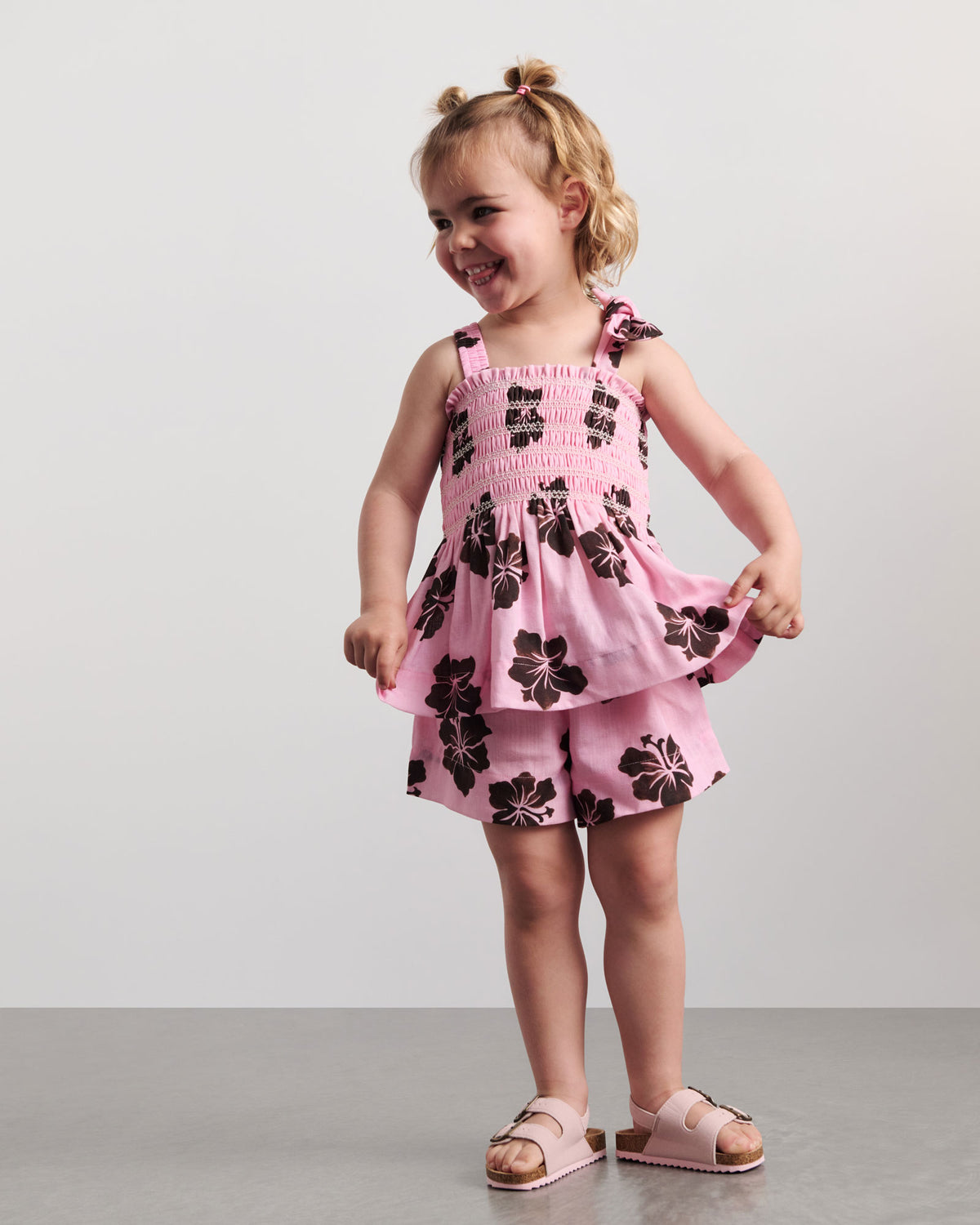 Junior Bobbi Shirred Top