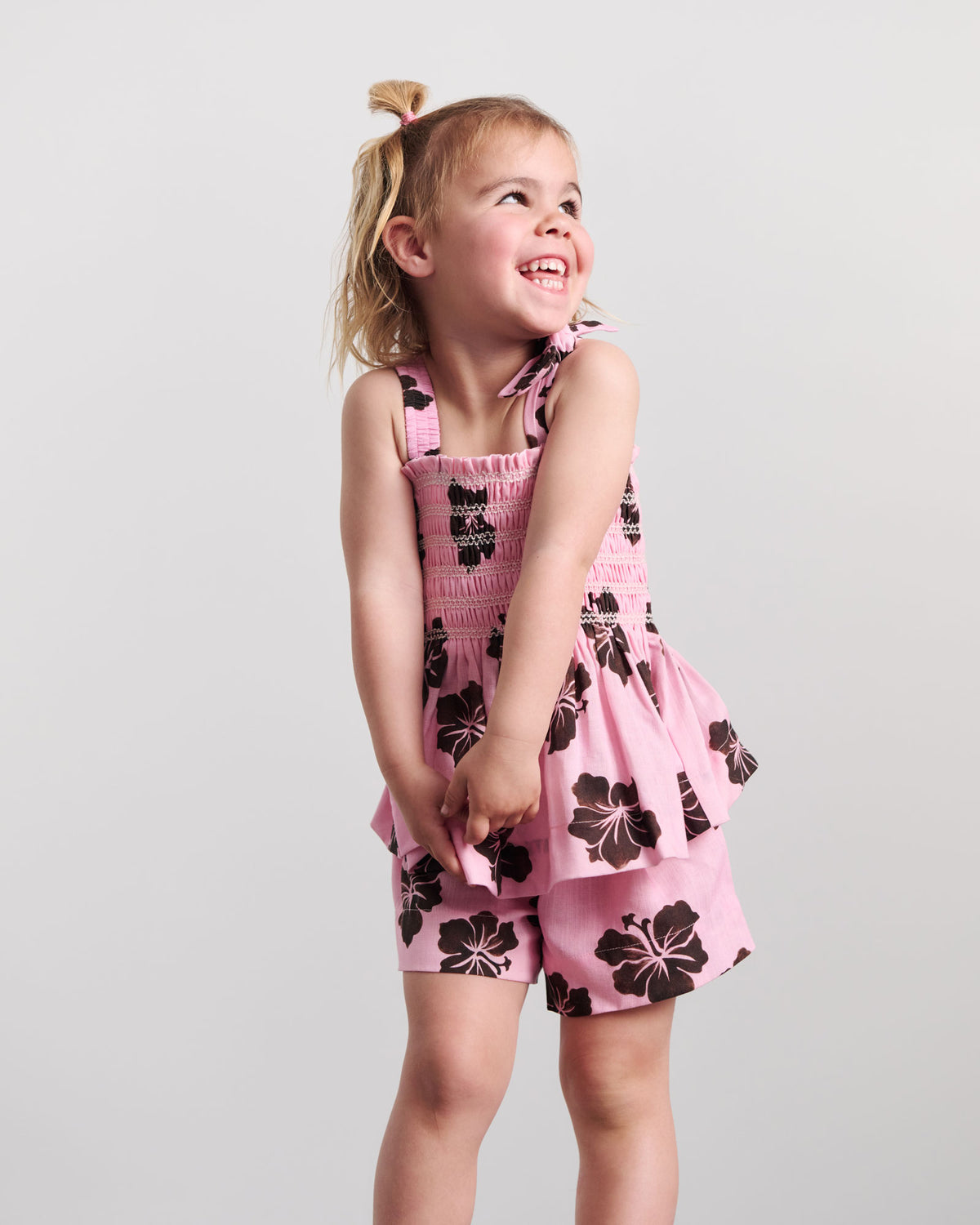 Junior Bobbi Shirred Top