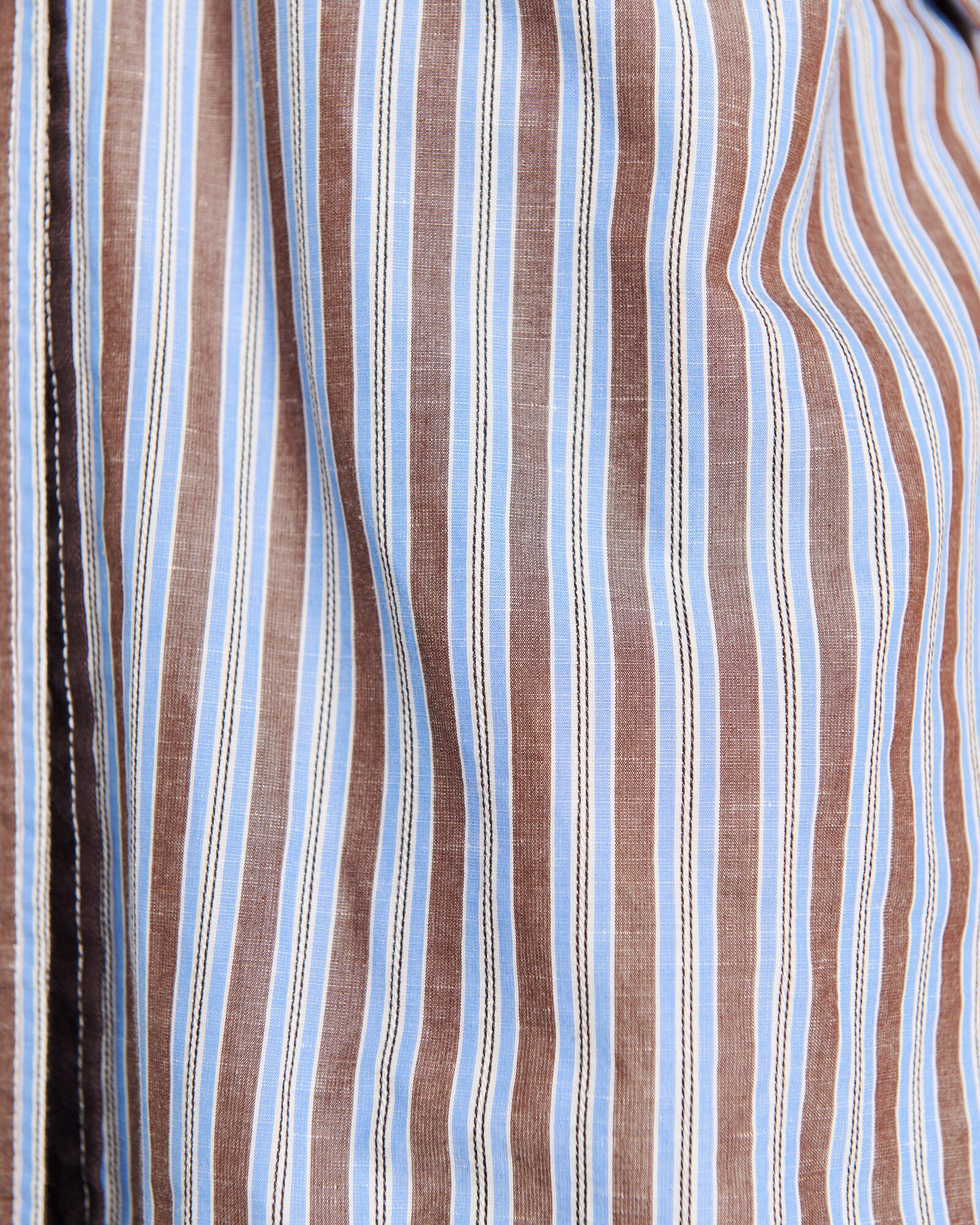 JAG winona stripe shirt bluebrown