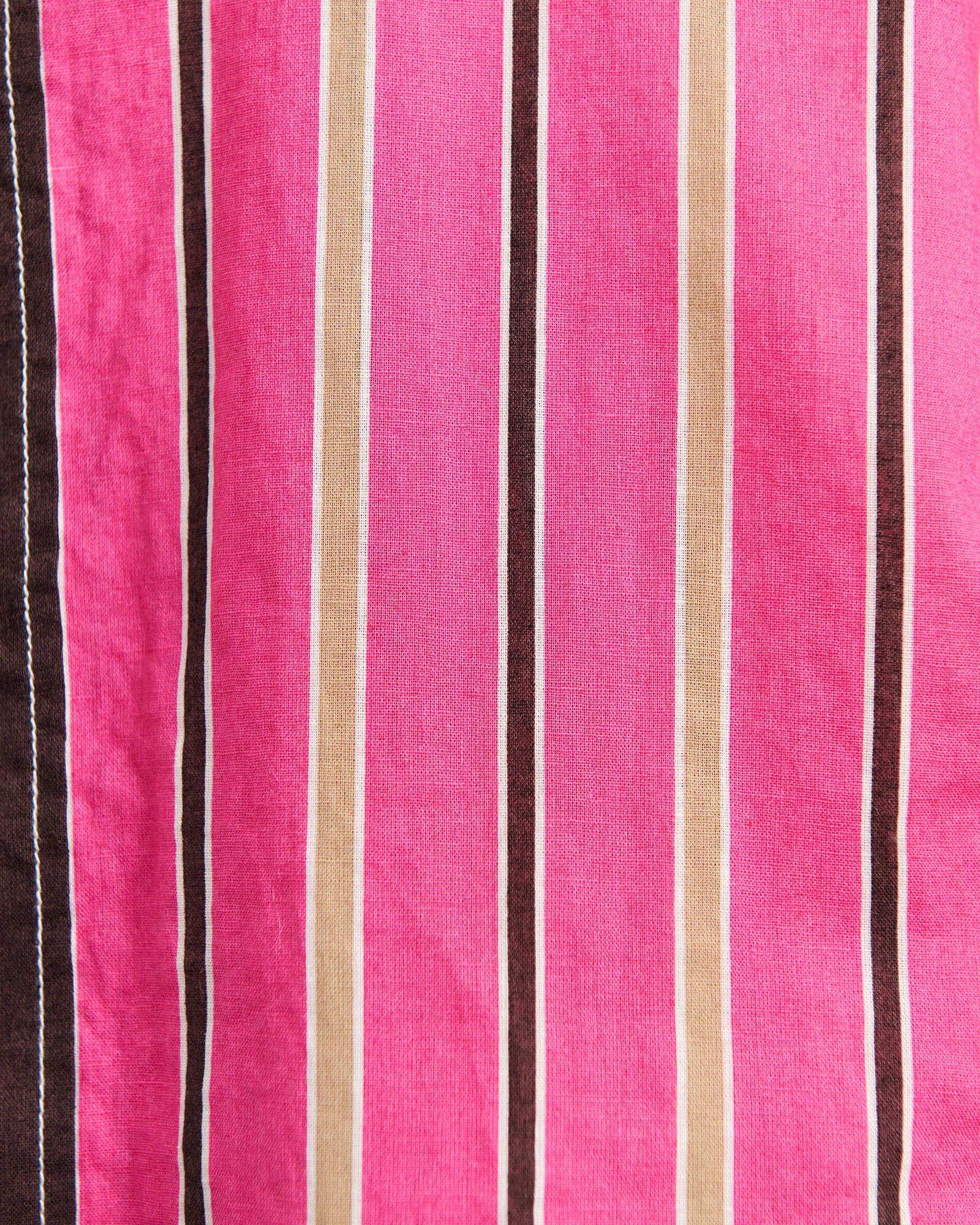 JAG winona stripe shirt pinkmulti