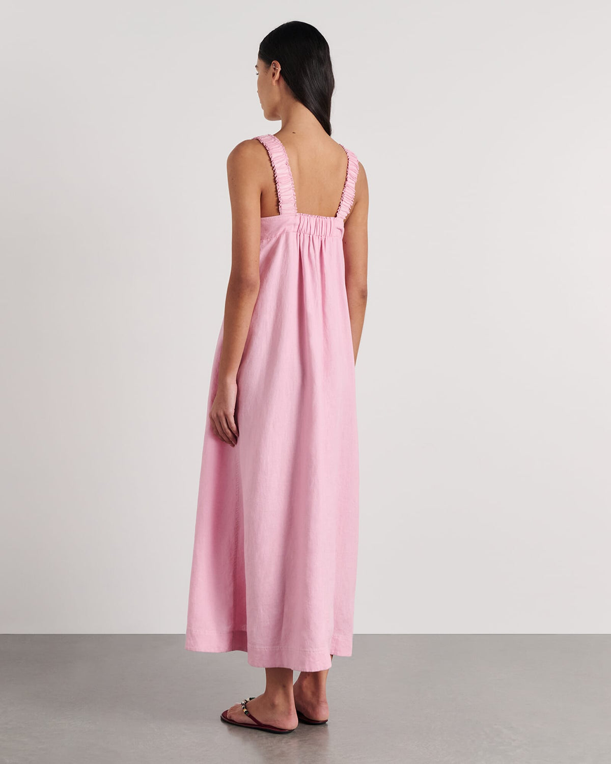 Kiki Elastic Strap Maxi Dress