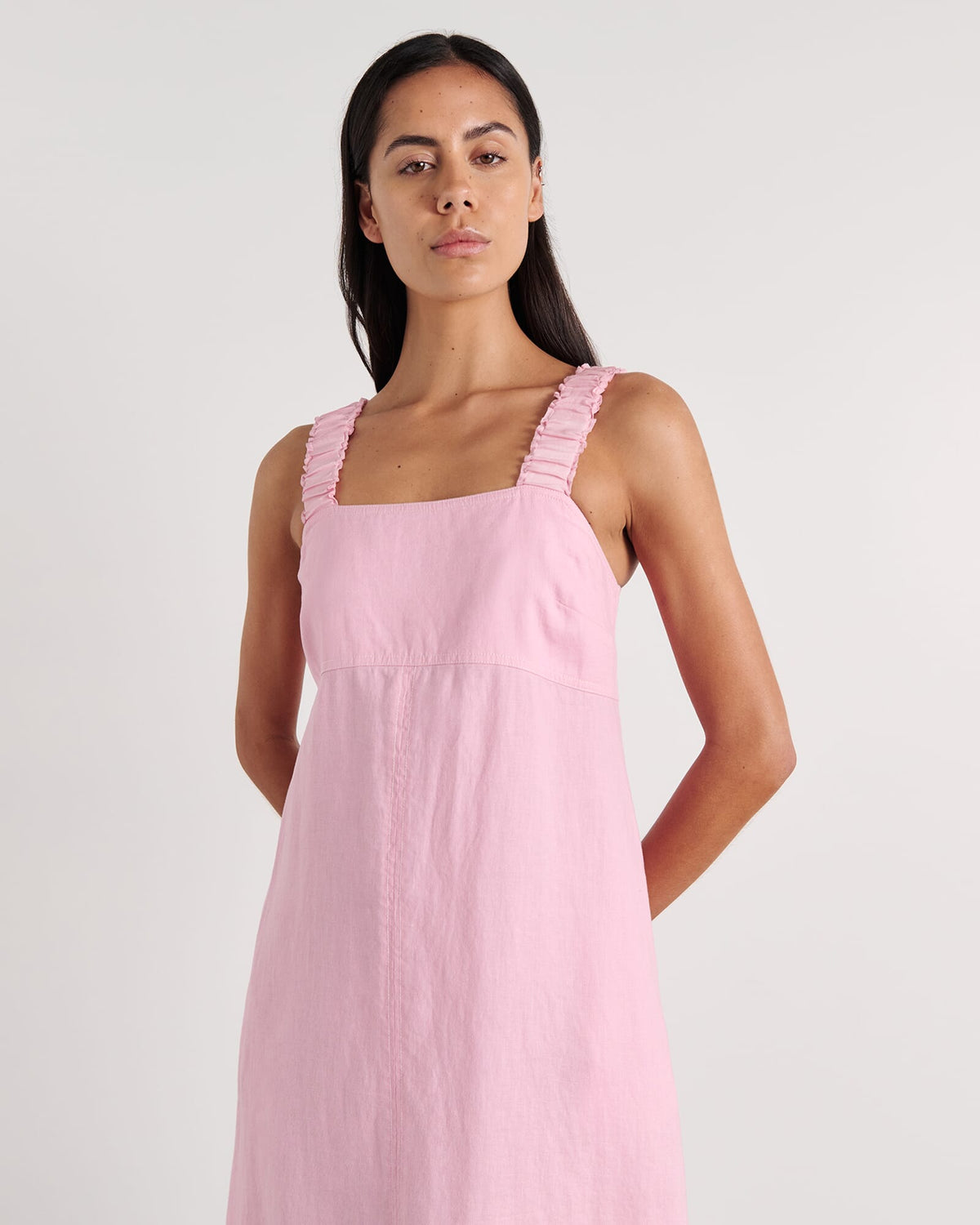 Kiki Elastic Strap Maxi Dress