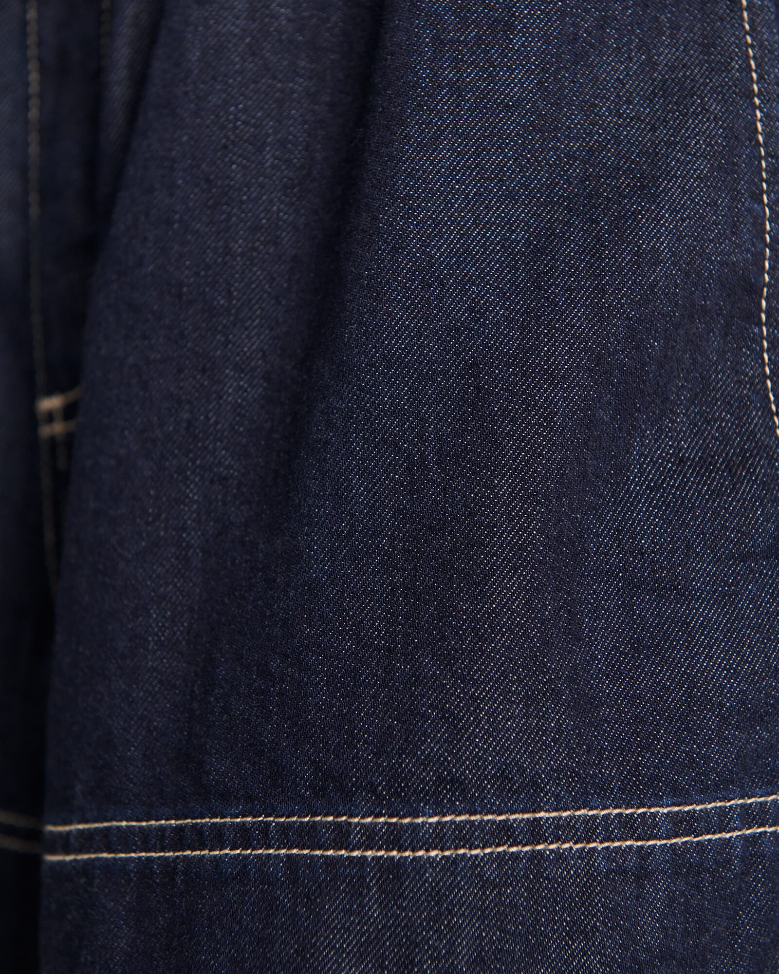 JAG loe denim pull on short rawwash
