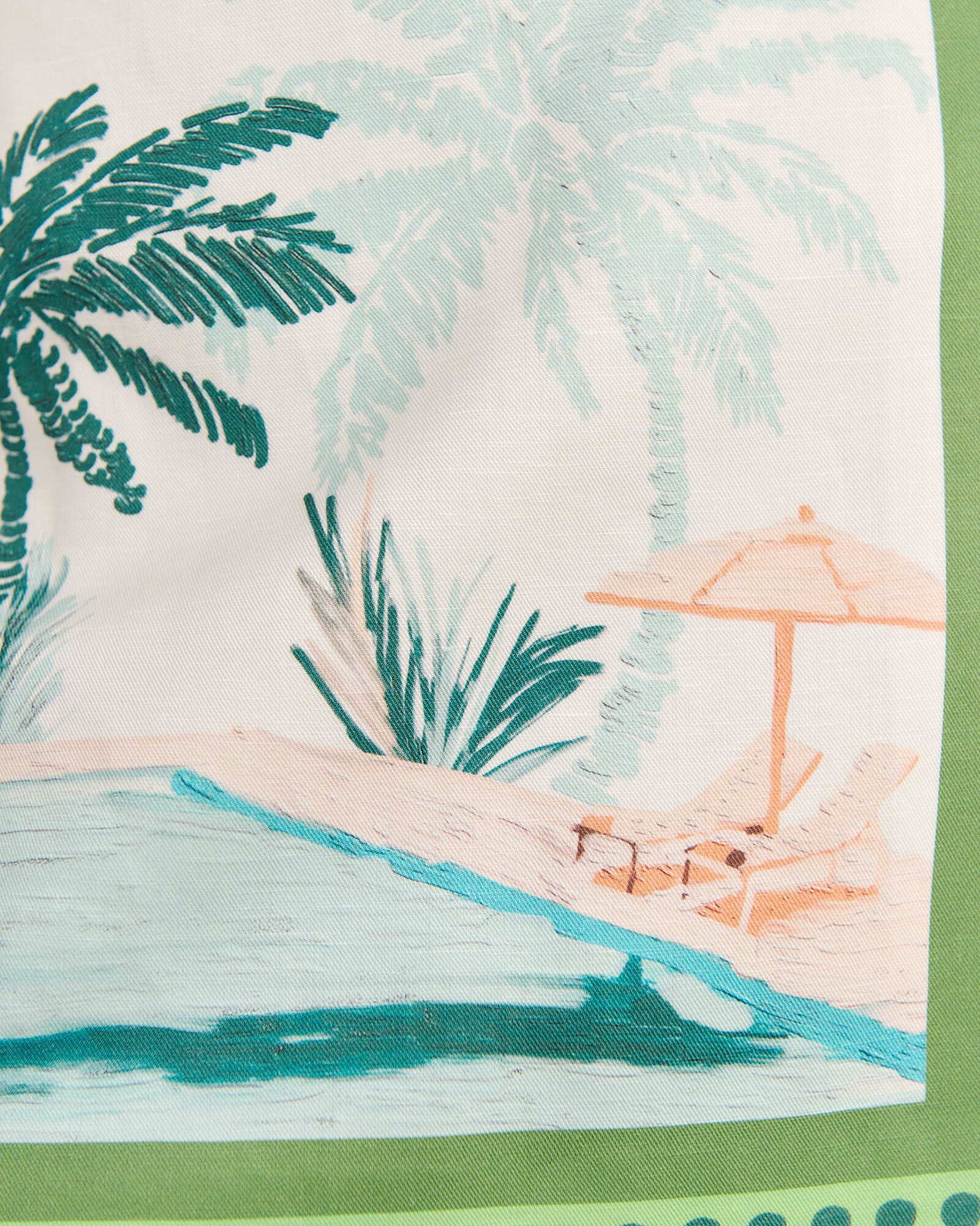 JAG sunlounger mini skirt ivorymoss