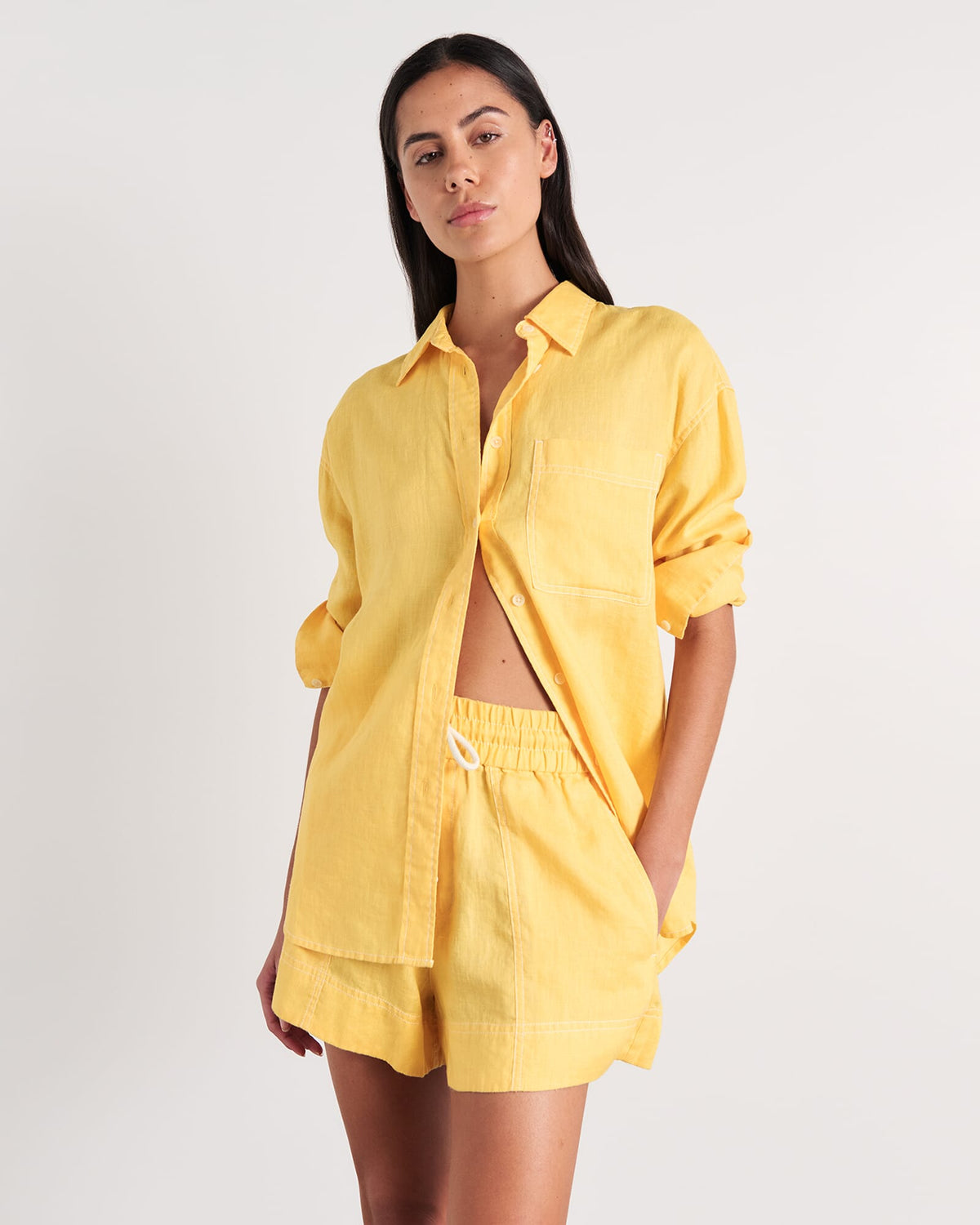 Gigi Linen Relaxed Shirt