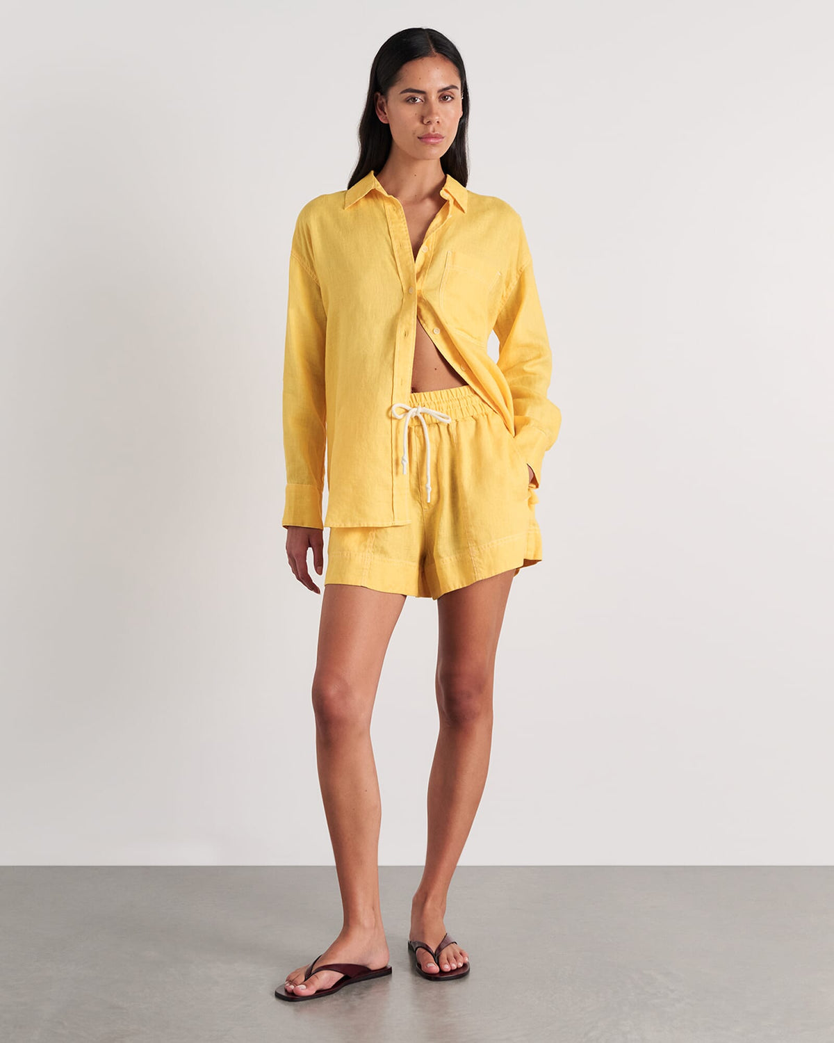 Gigi Linen Relaxed Shirt