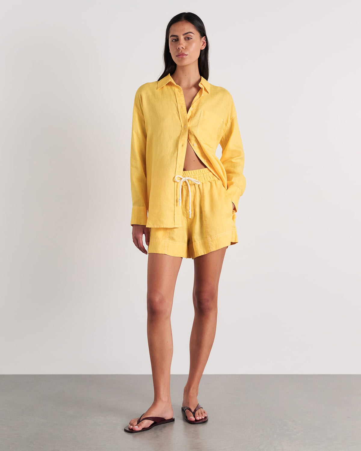 Gigi Linen Relaxed Shirt