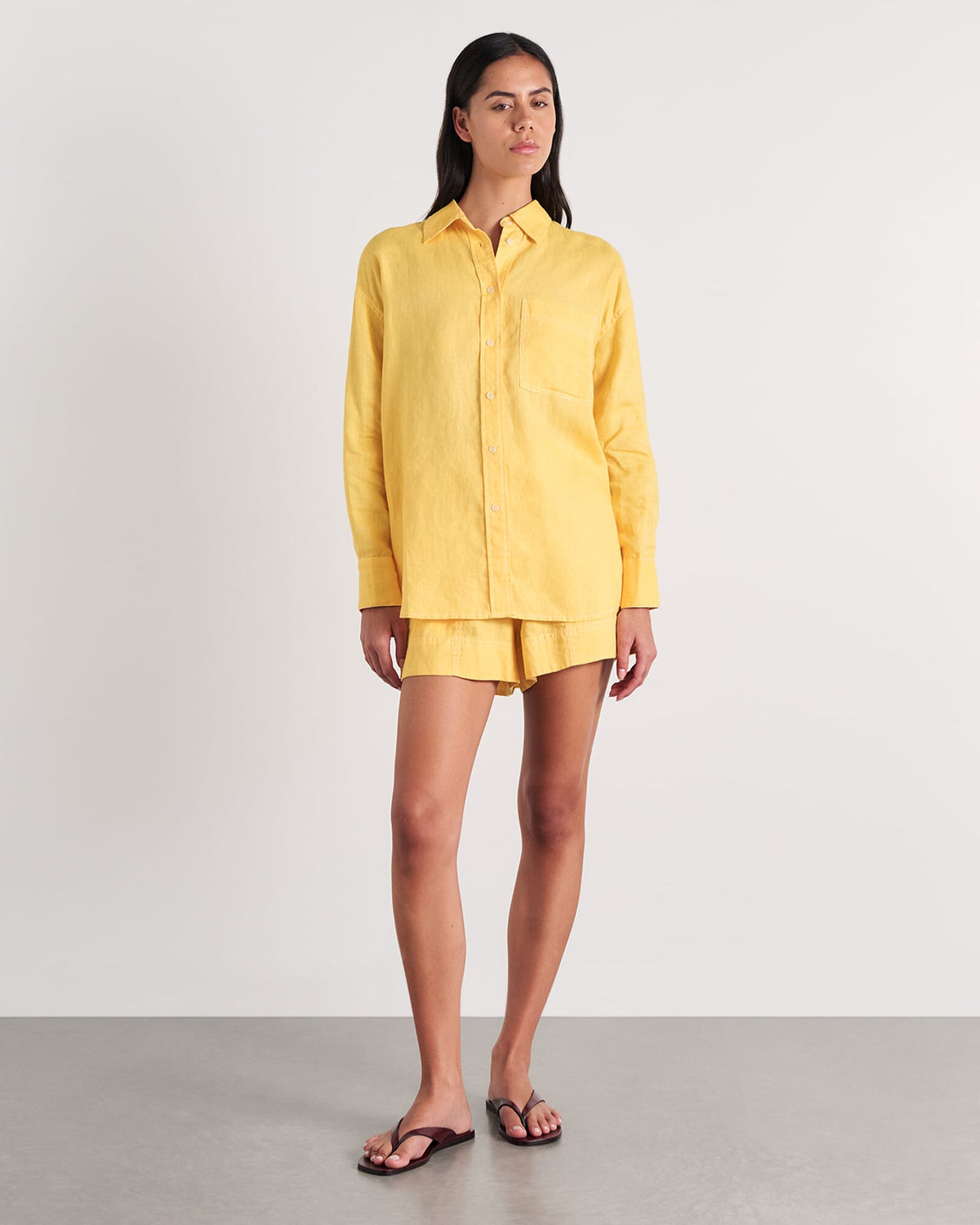 Gigi Linen Relaxed Shirt