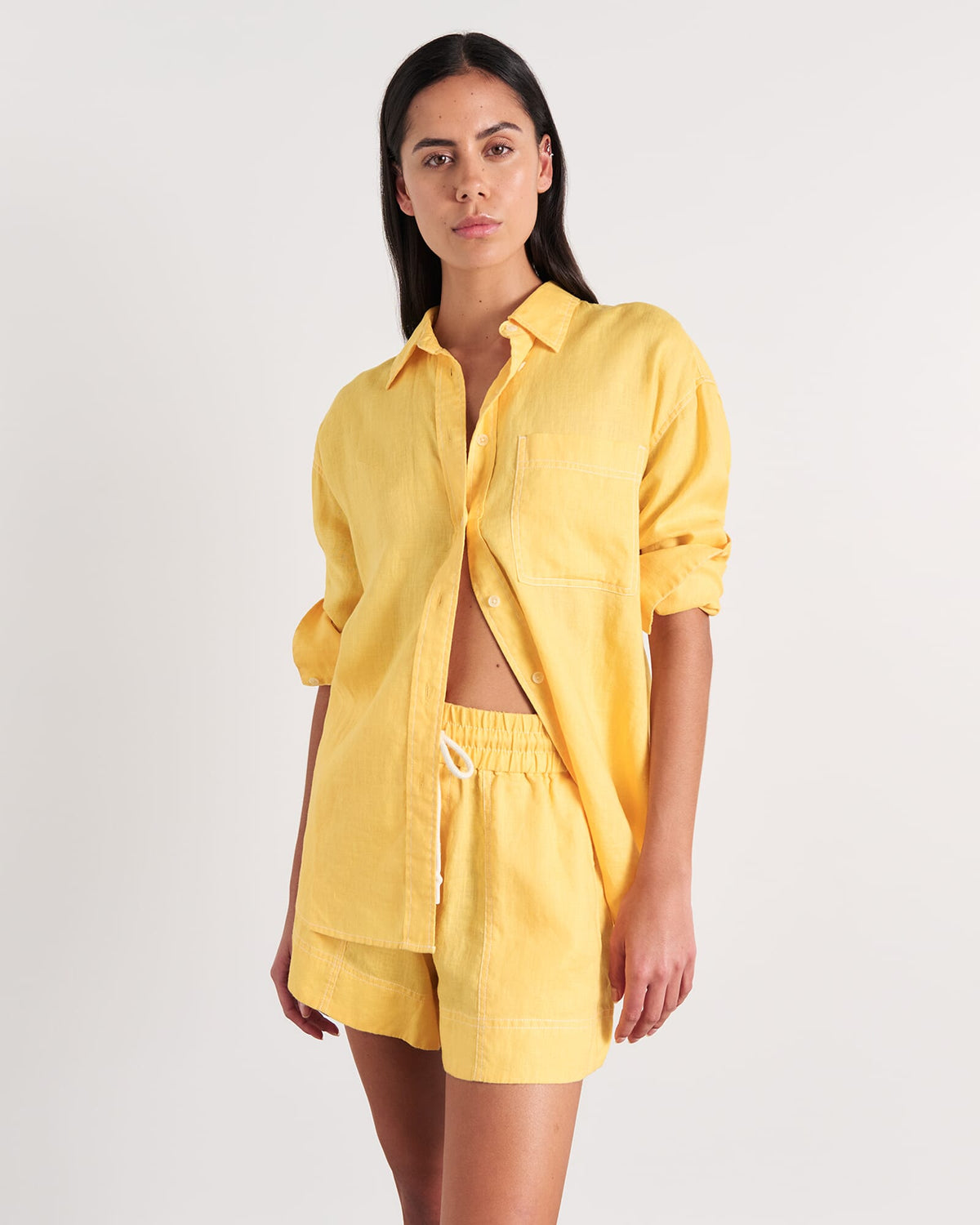 Gigi Linen Relaxed Shirt