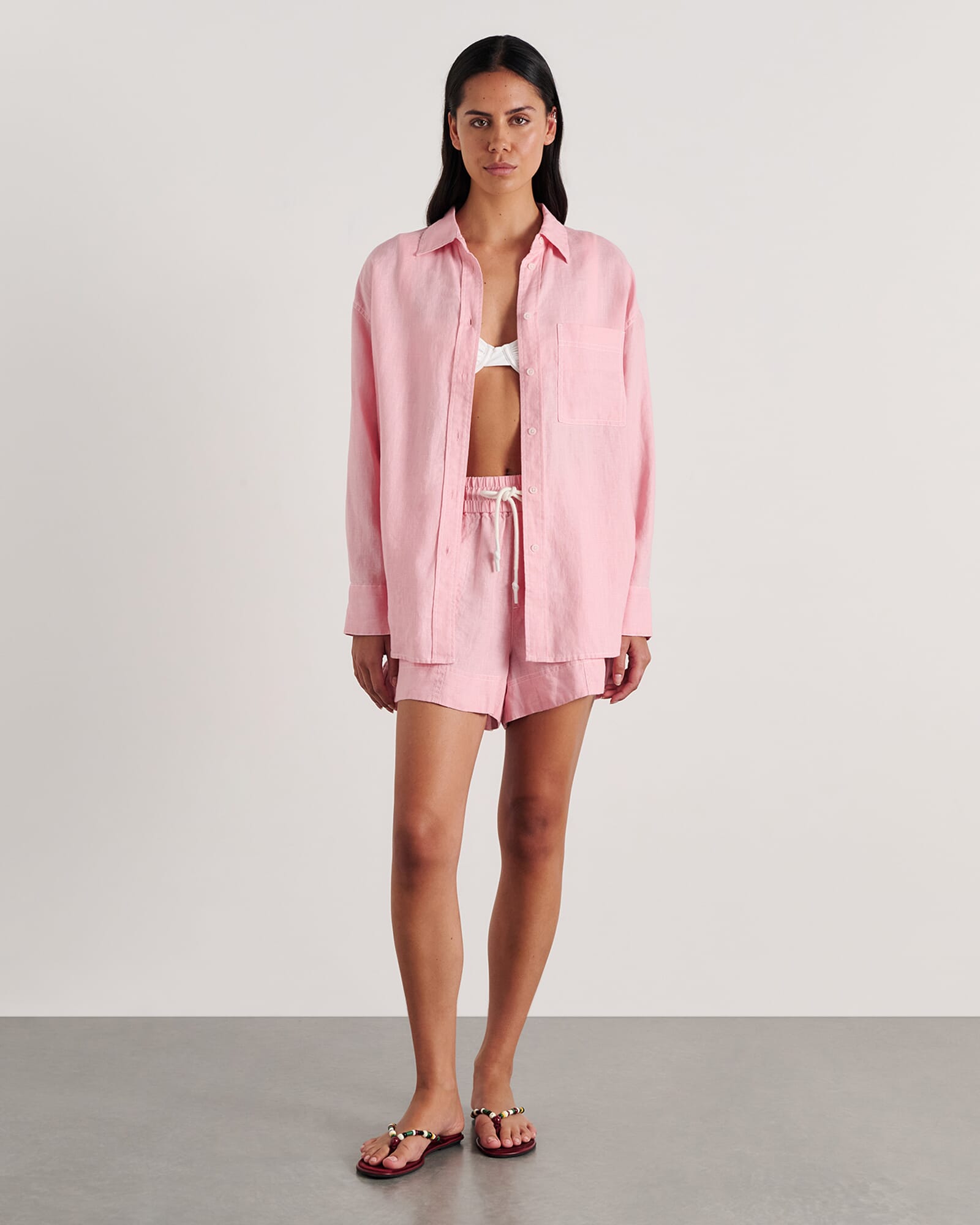 Gigi Linen Relaxed Shirt