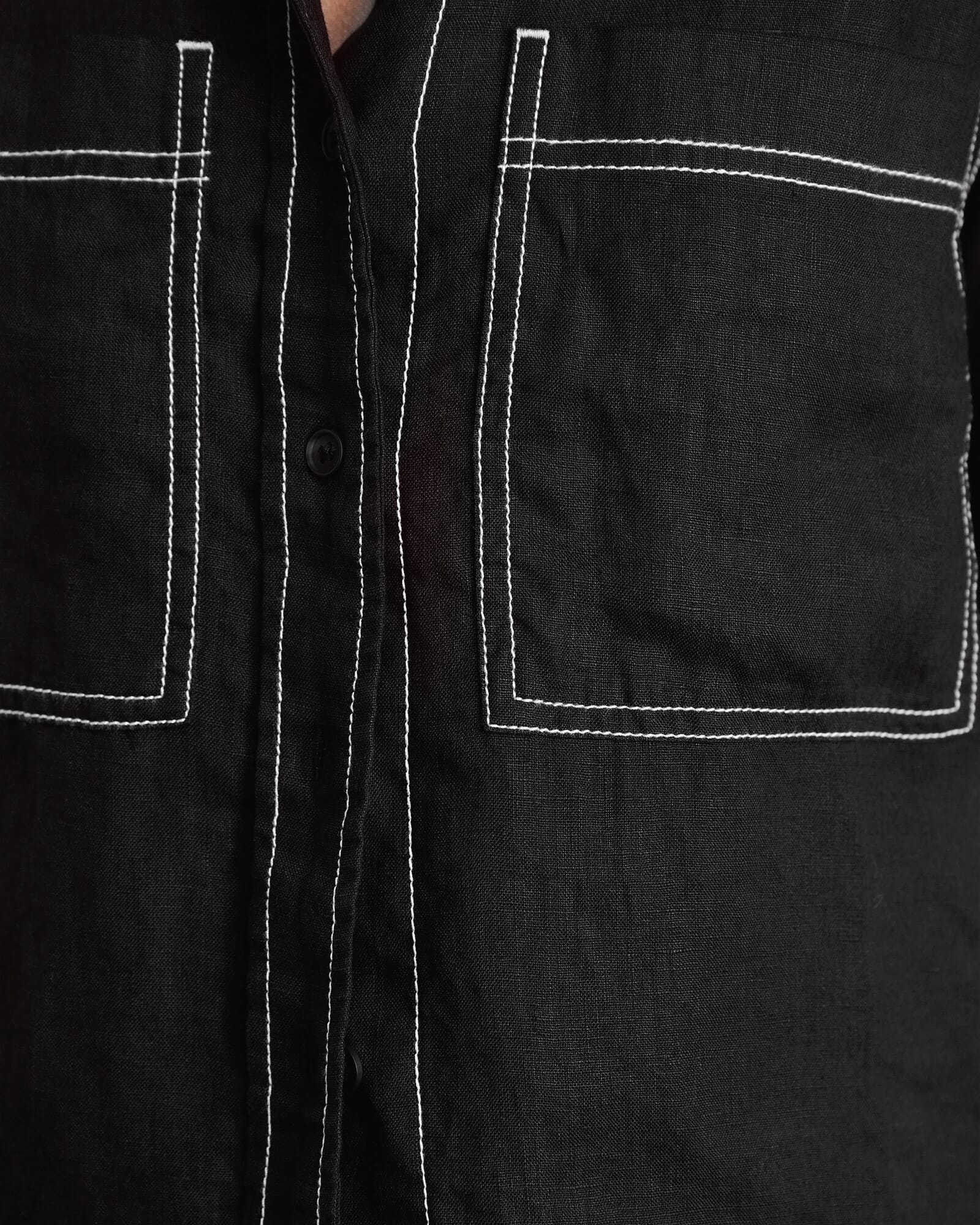 JAG gigi relaxed short sleeve shirt black