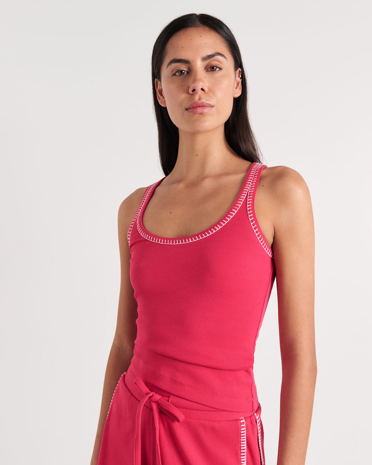 Celina Blanket Stitch Tank