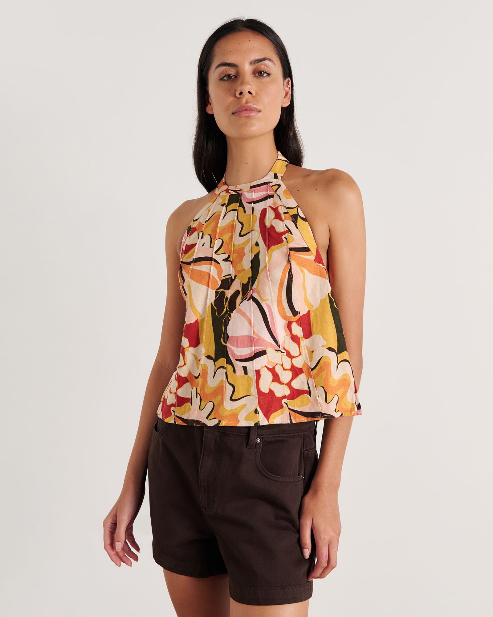 Lila Halter Top