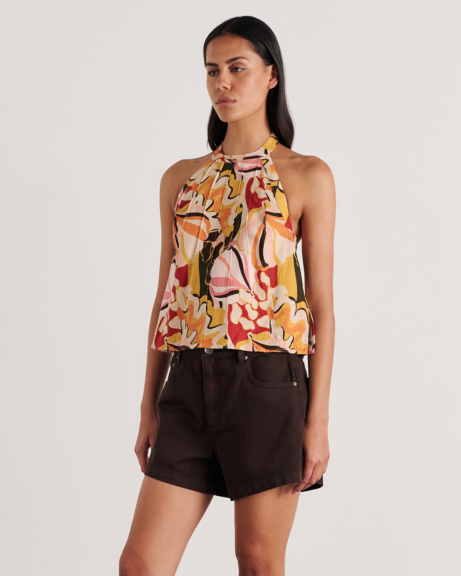 Lila Halter Top