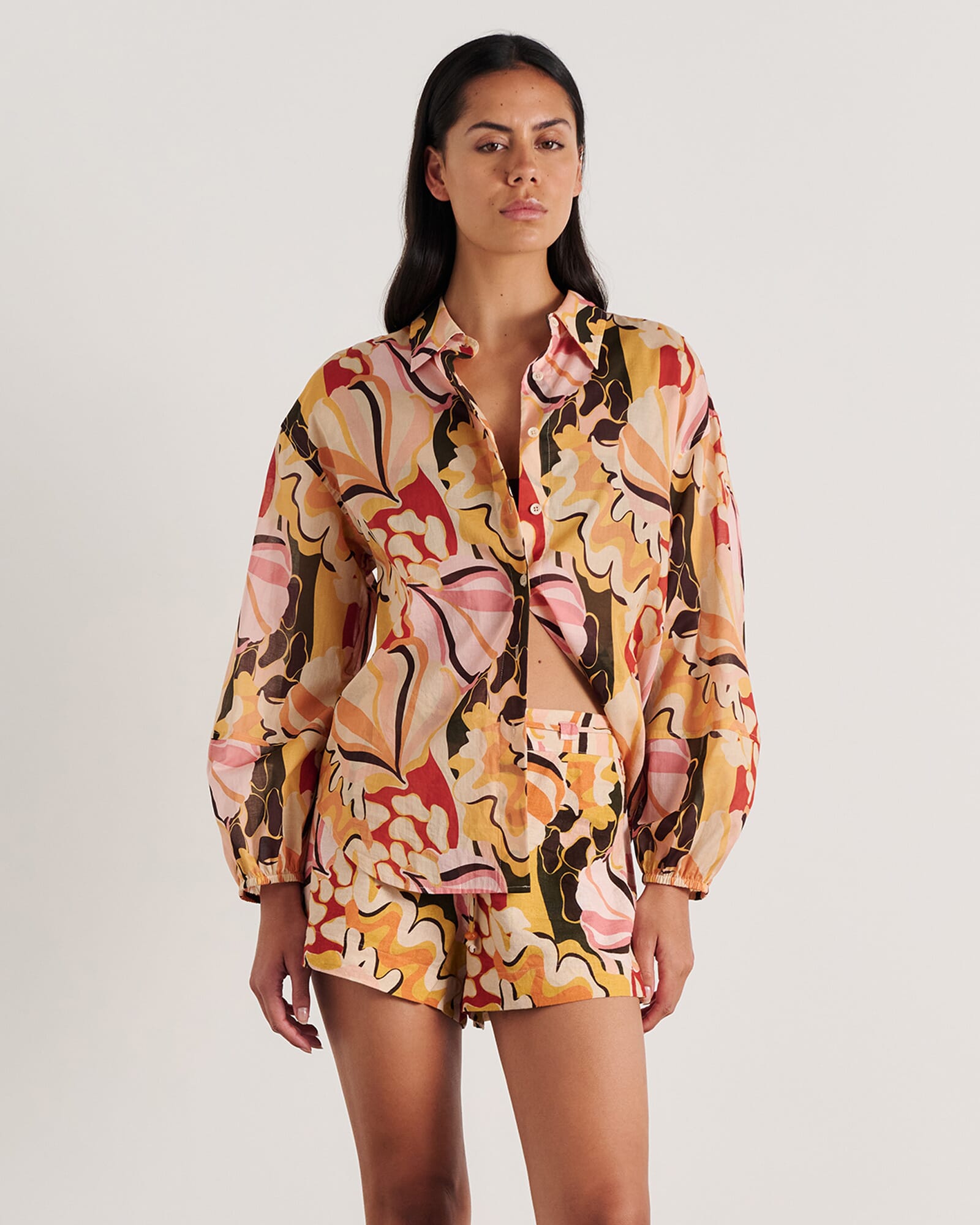 Lila Resort Shirt