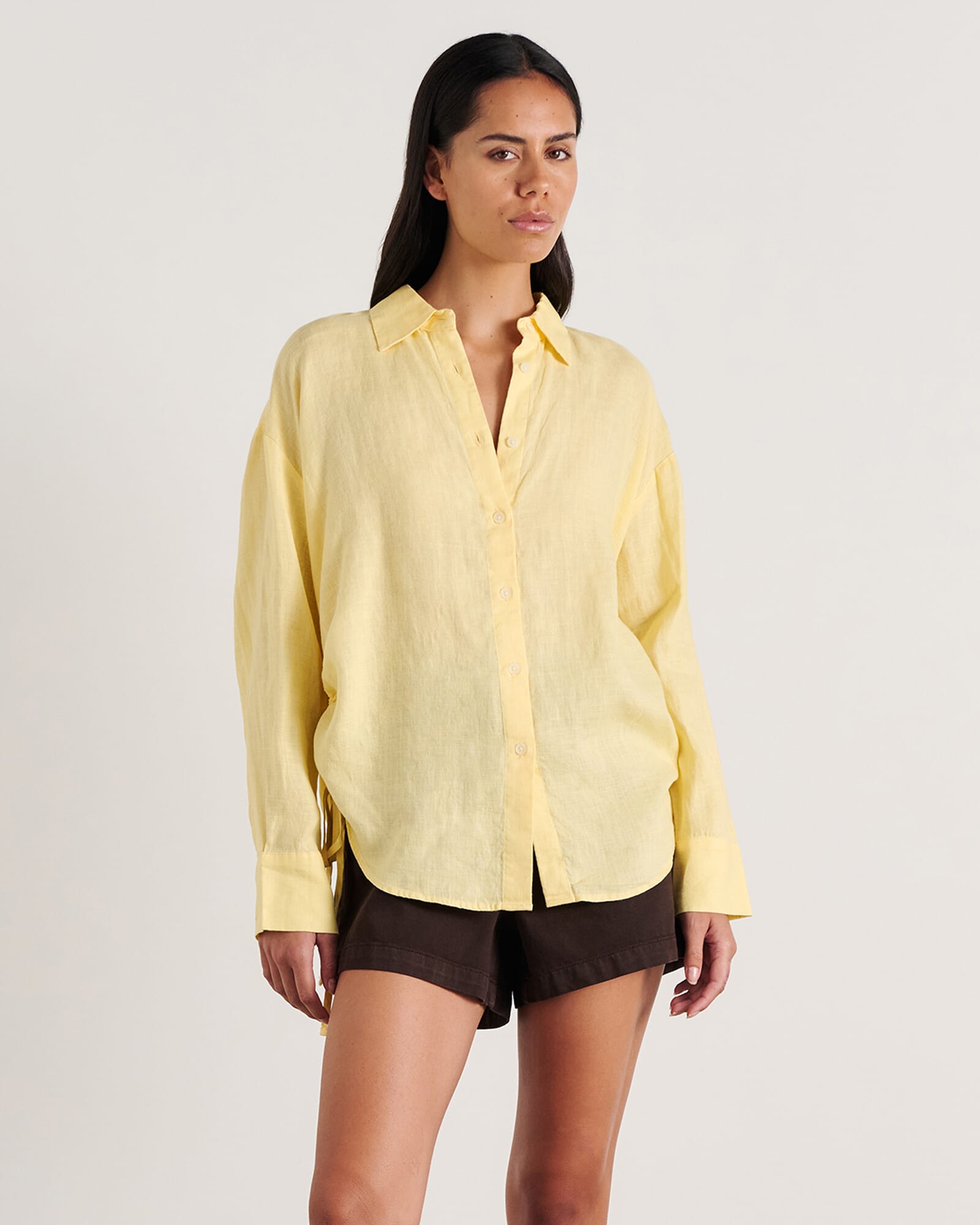 Zuri Side Tie Shirt